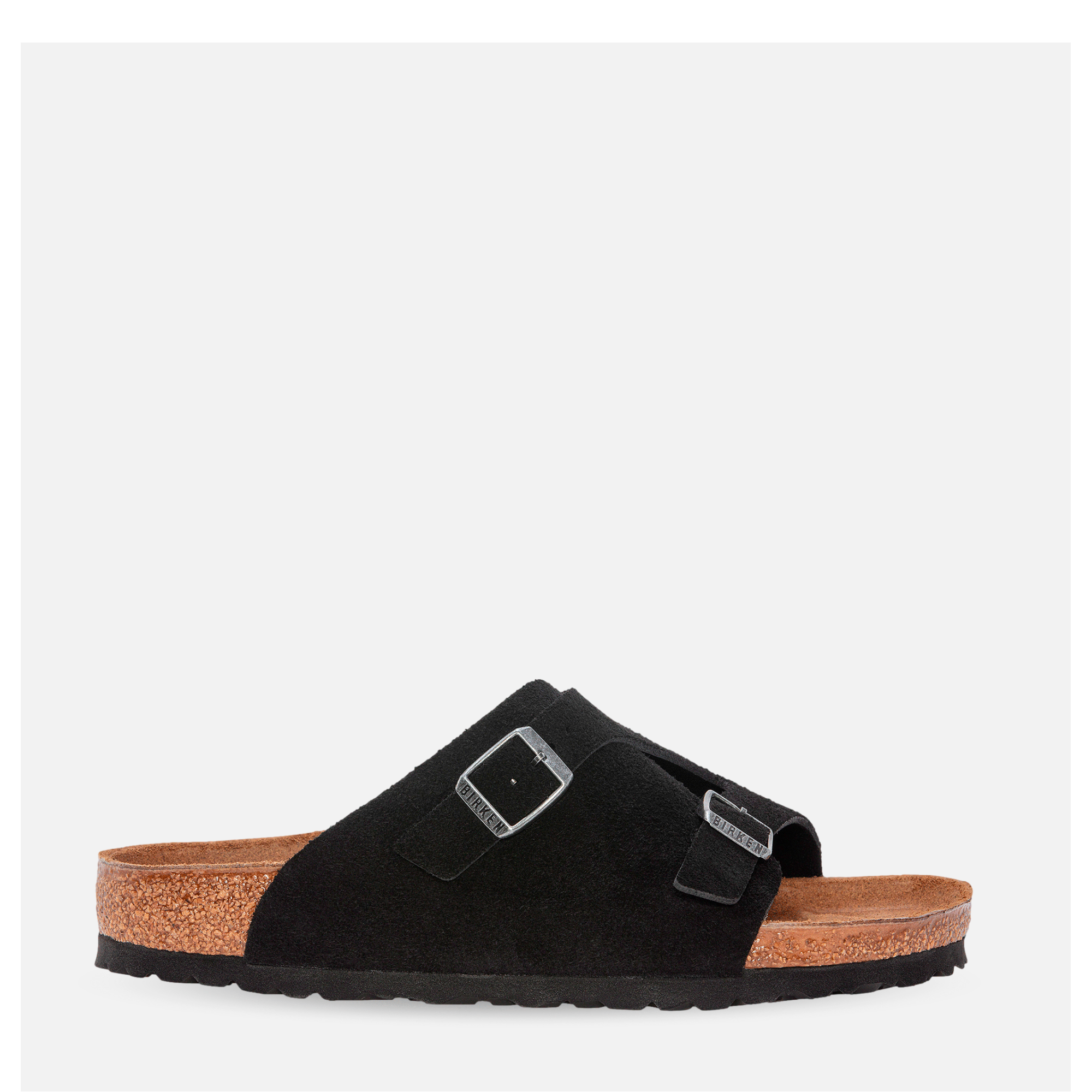 Birkenstock | Zurich Soft Bed Black Suede | Royalcheese Paris