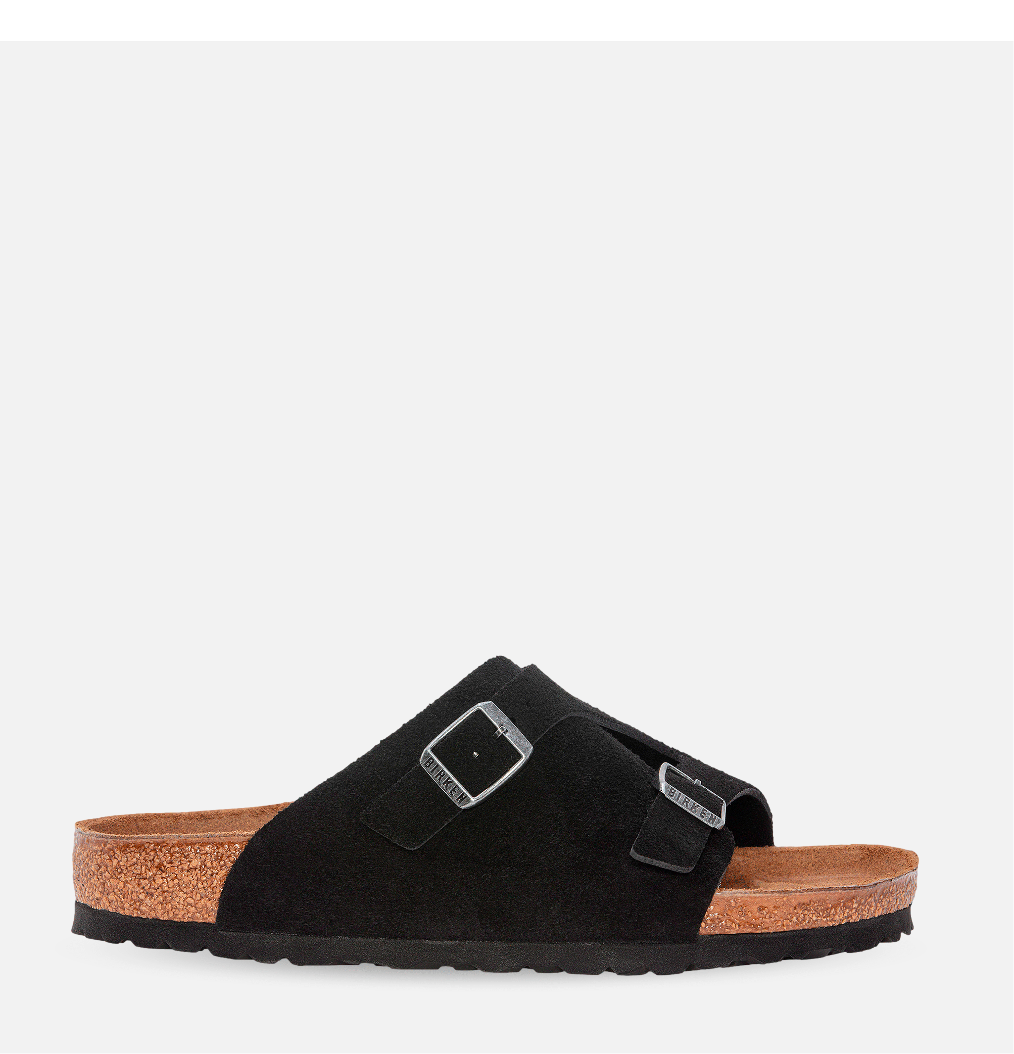 Birkenstock Zurich Soft Bed Suede Noir