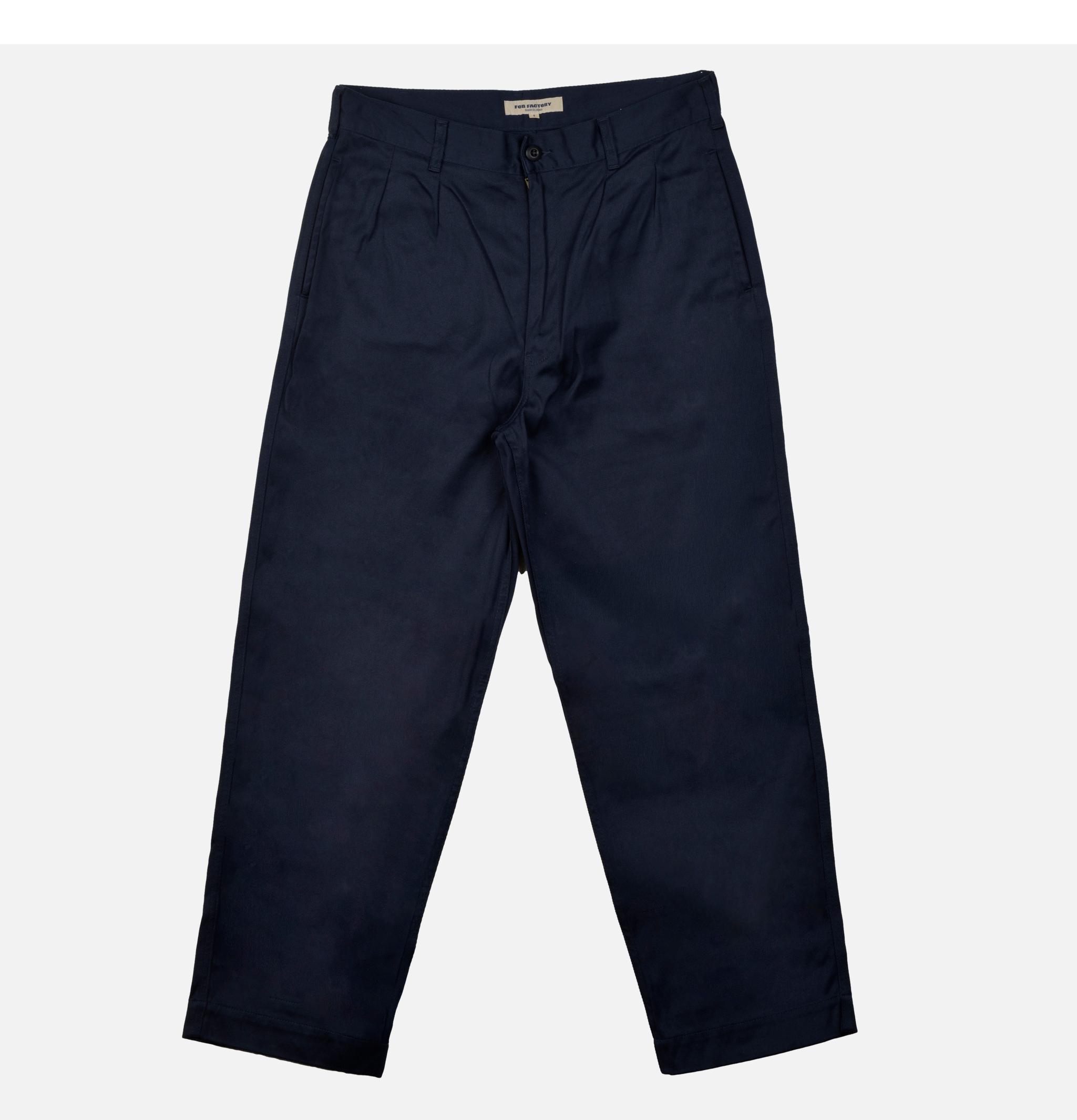 FOB Factory F0535 Classic Trousers Chino Navy