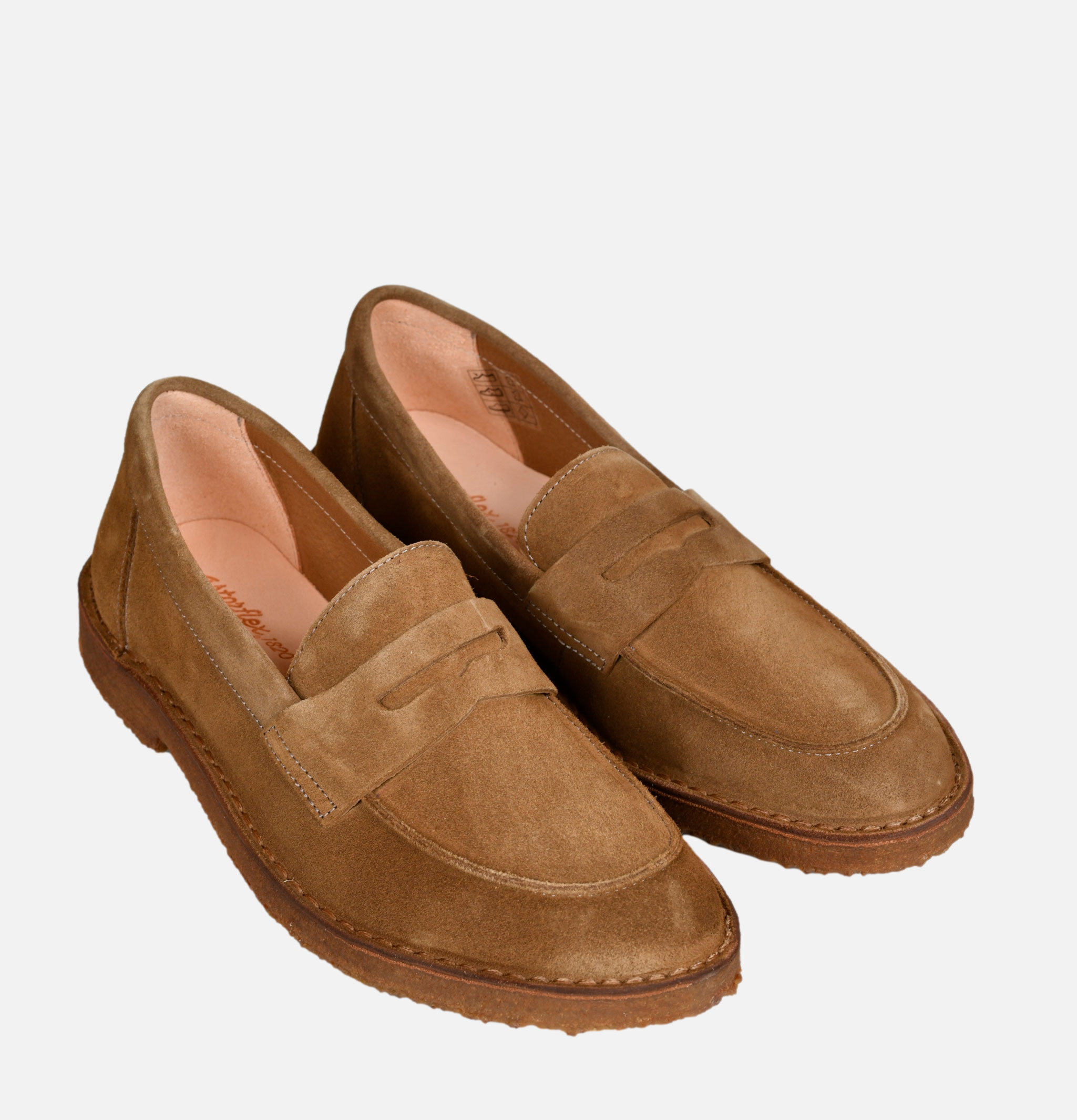 Moccasins Astorflex Sadelflex Suede Militaire