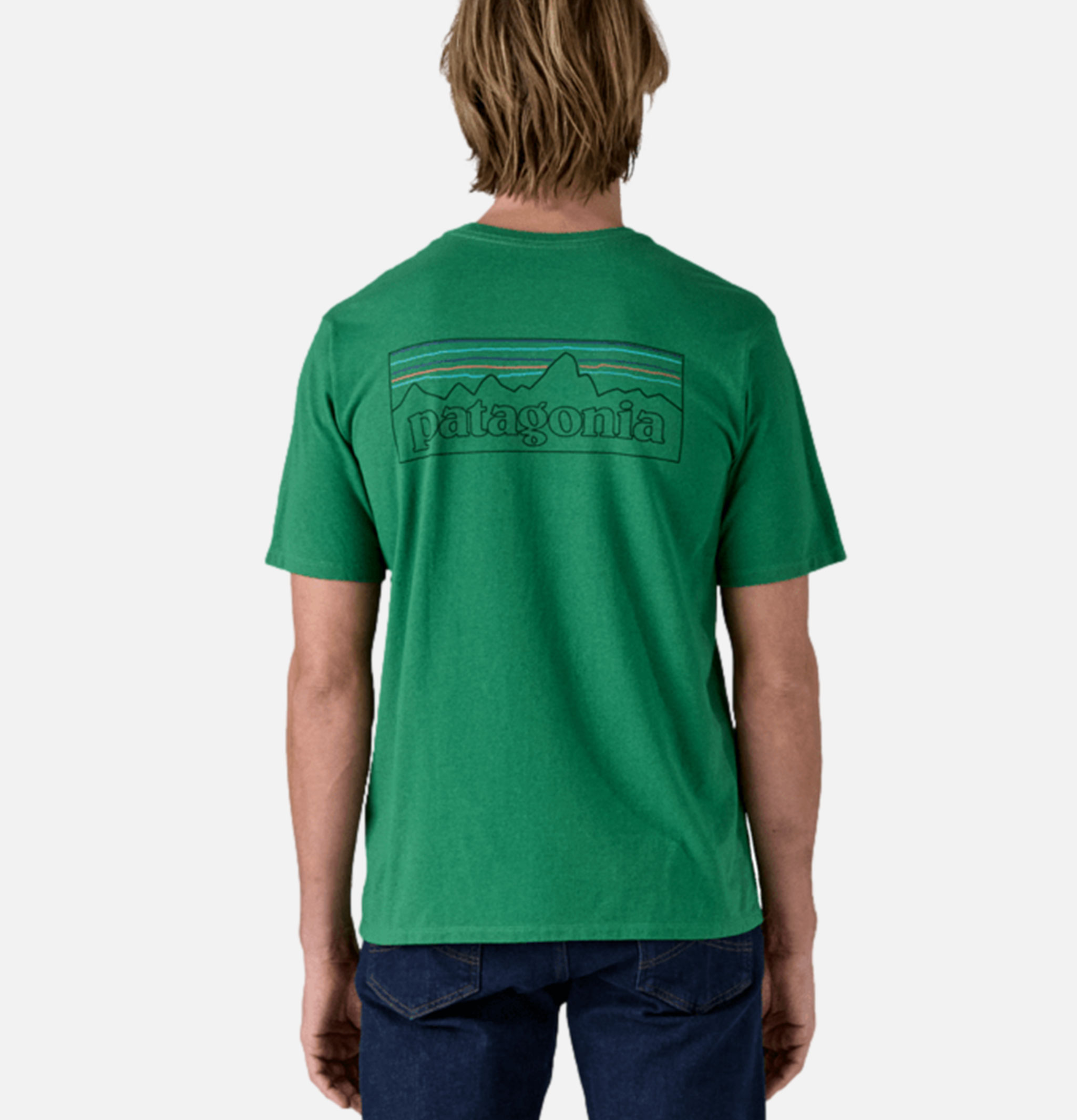 Patagonia P6 Logo T-Shirt Heartleaf Green