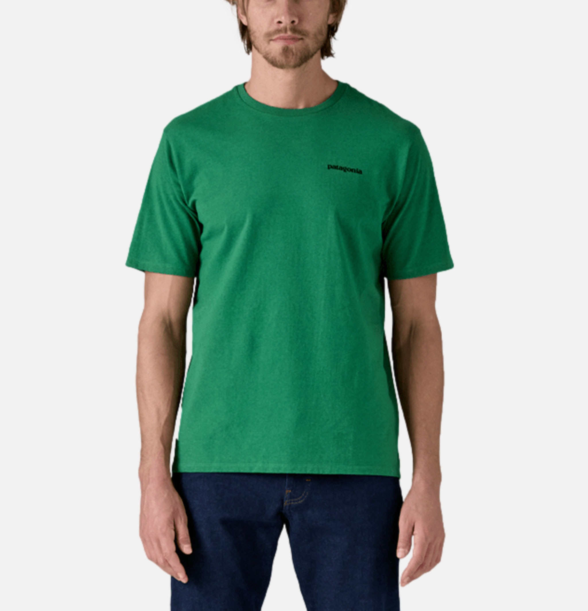 Patagonia P6 Logo T-Shirt Heartleaf Green