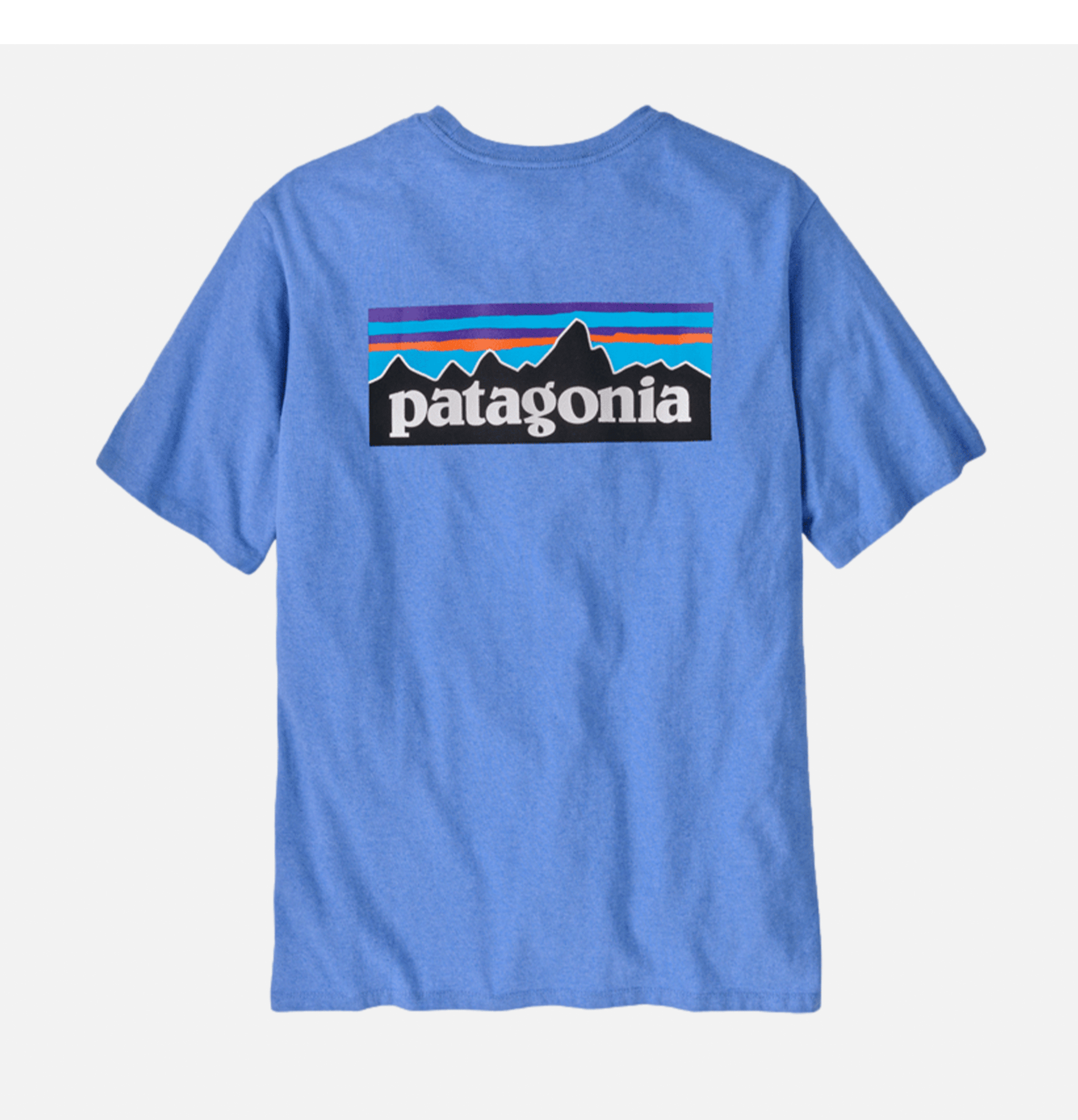 Patagonia T-Shirt P6 Logo Abundant Blue