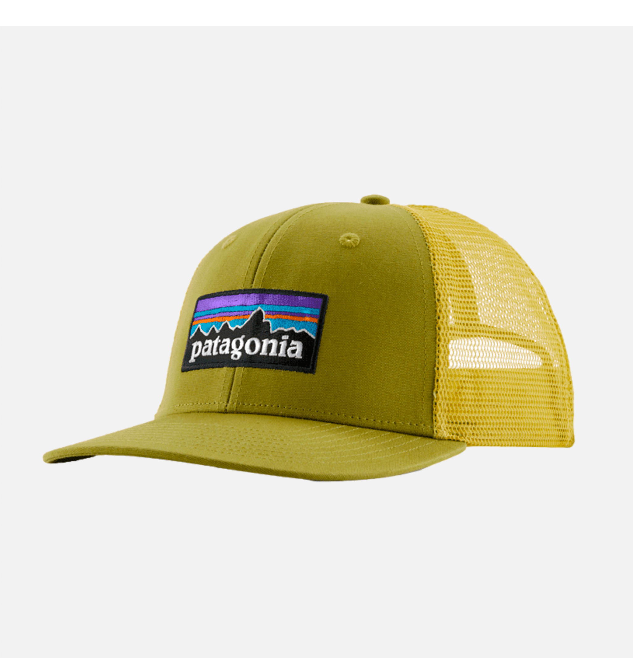 Casquette PatagoniaP6 Logo Trucker Graze Green