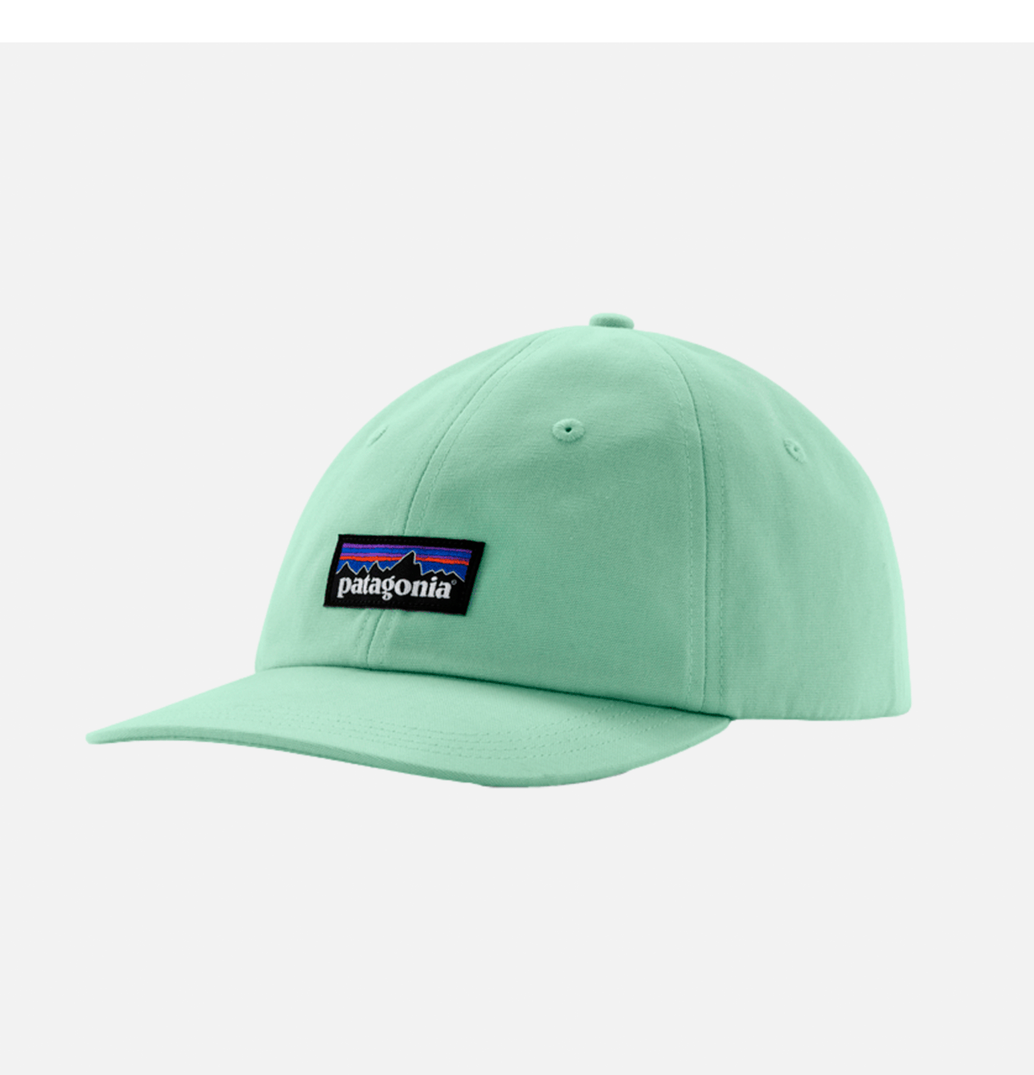 P6 Label Trad Cap Rinsed Green