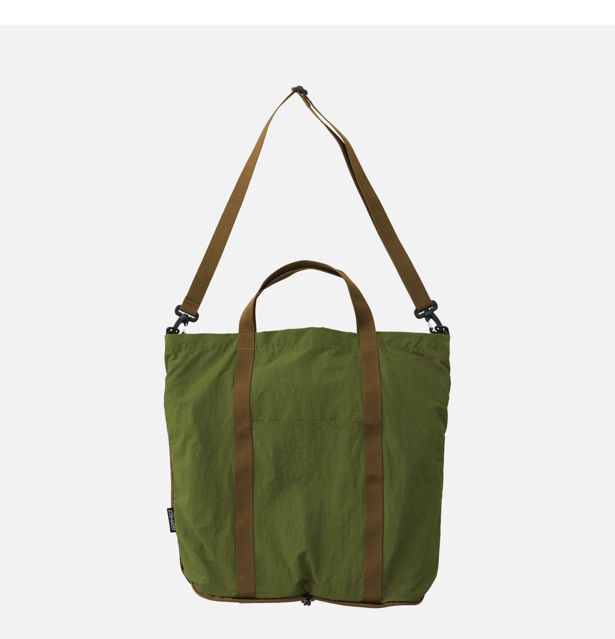 Nylon Packable Explorer Tote Olive