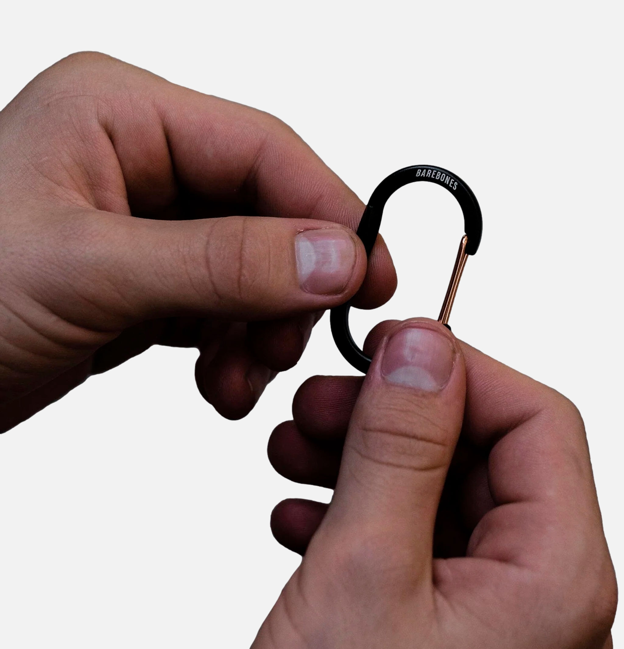 Barebones Wiregate Carabiner Small Noir