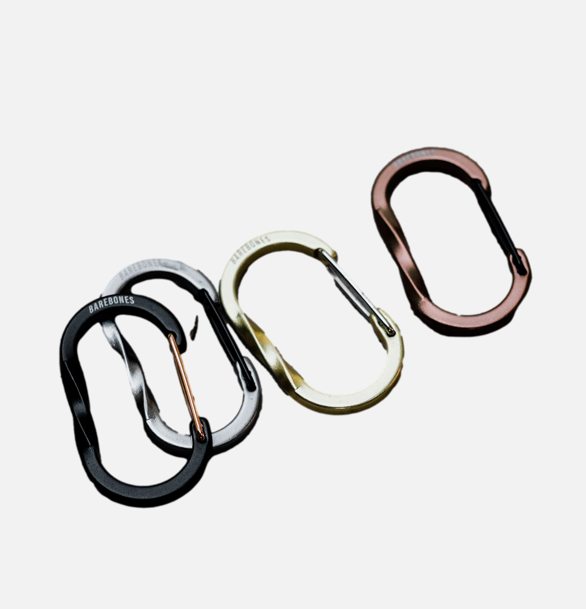 Barebones Wiregate Carabiner Small Noir