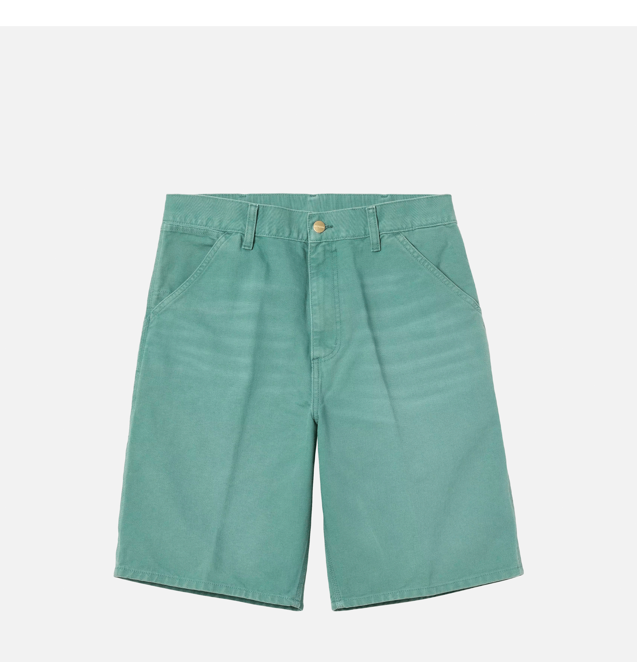 CARHARTT WIP Single Knee Short Silver Pine