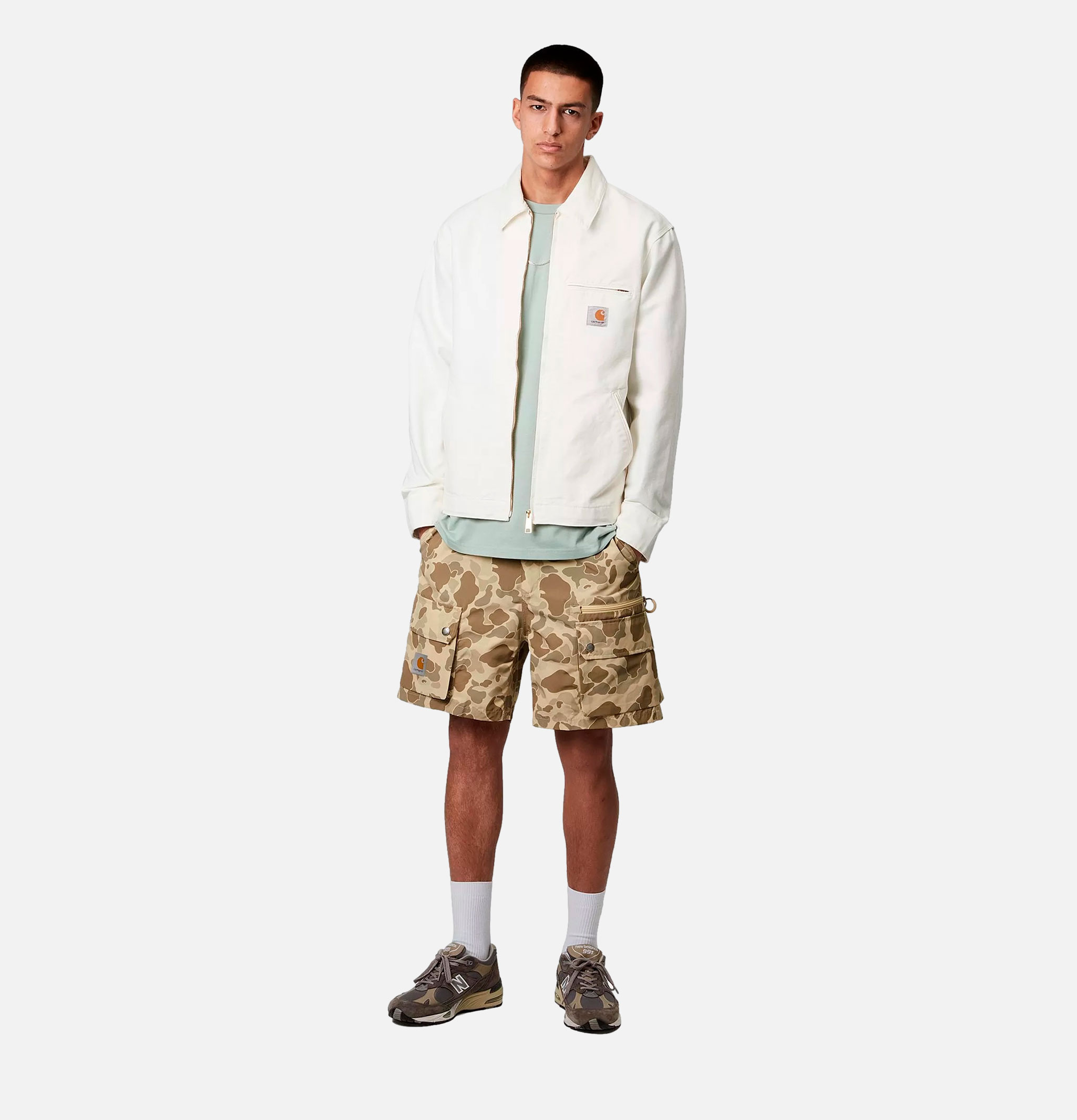 CARHARTT WIP Irwin Short Camo Duck Desert