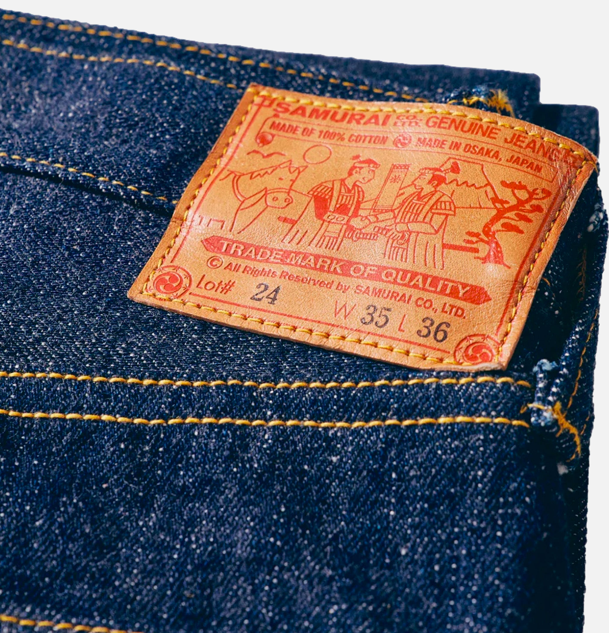 Samurai Jeans S3000vxii 17oz Relax Straight