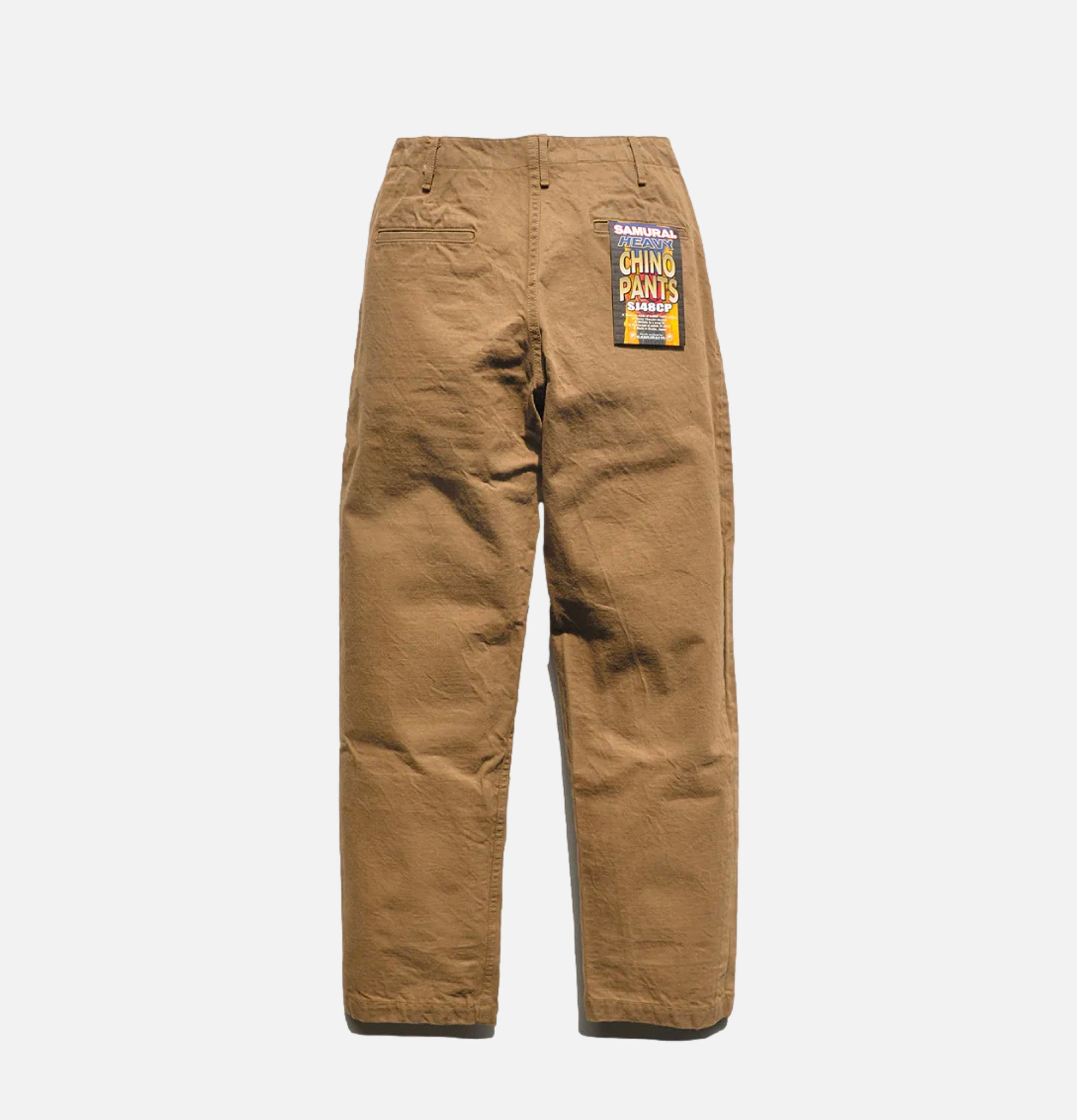 Samurai Jeans 15oz Khaki Chino Wide Khaki
