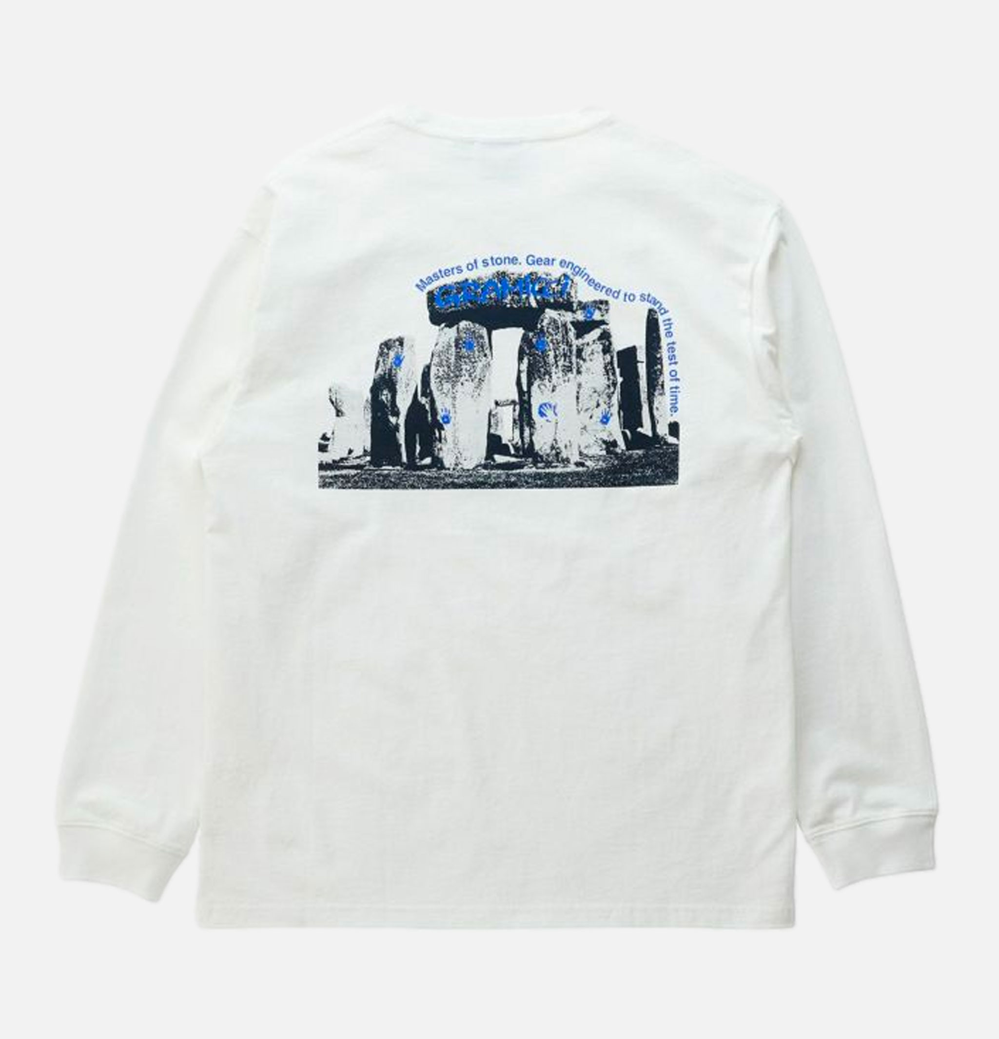 Gramicci Stonehenge Tee LS White