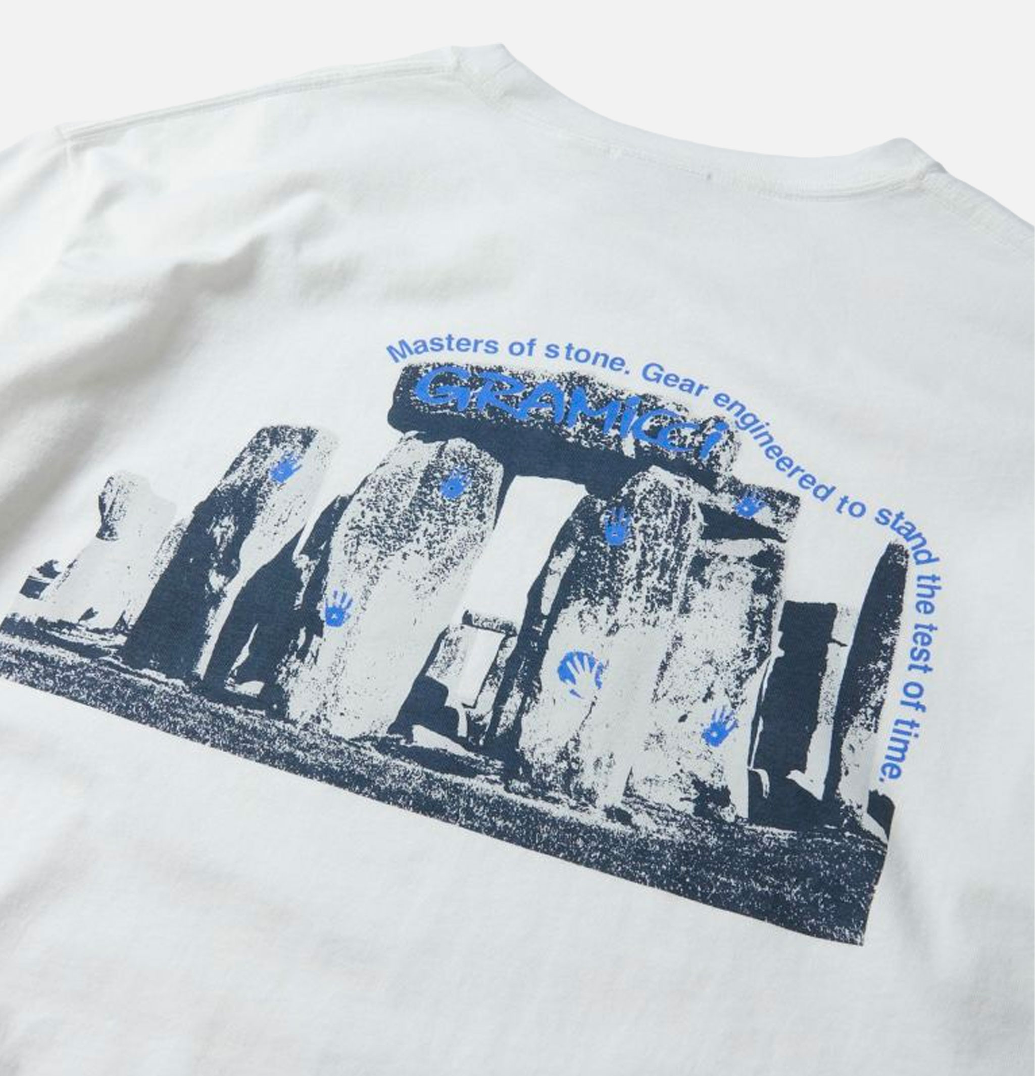 Gramicci Stonehenge Tee LS White