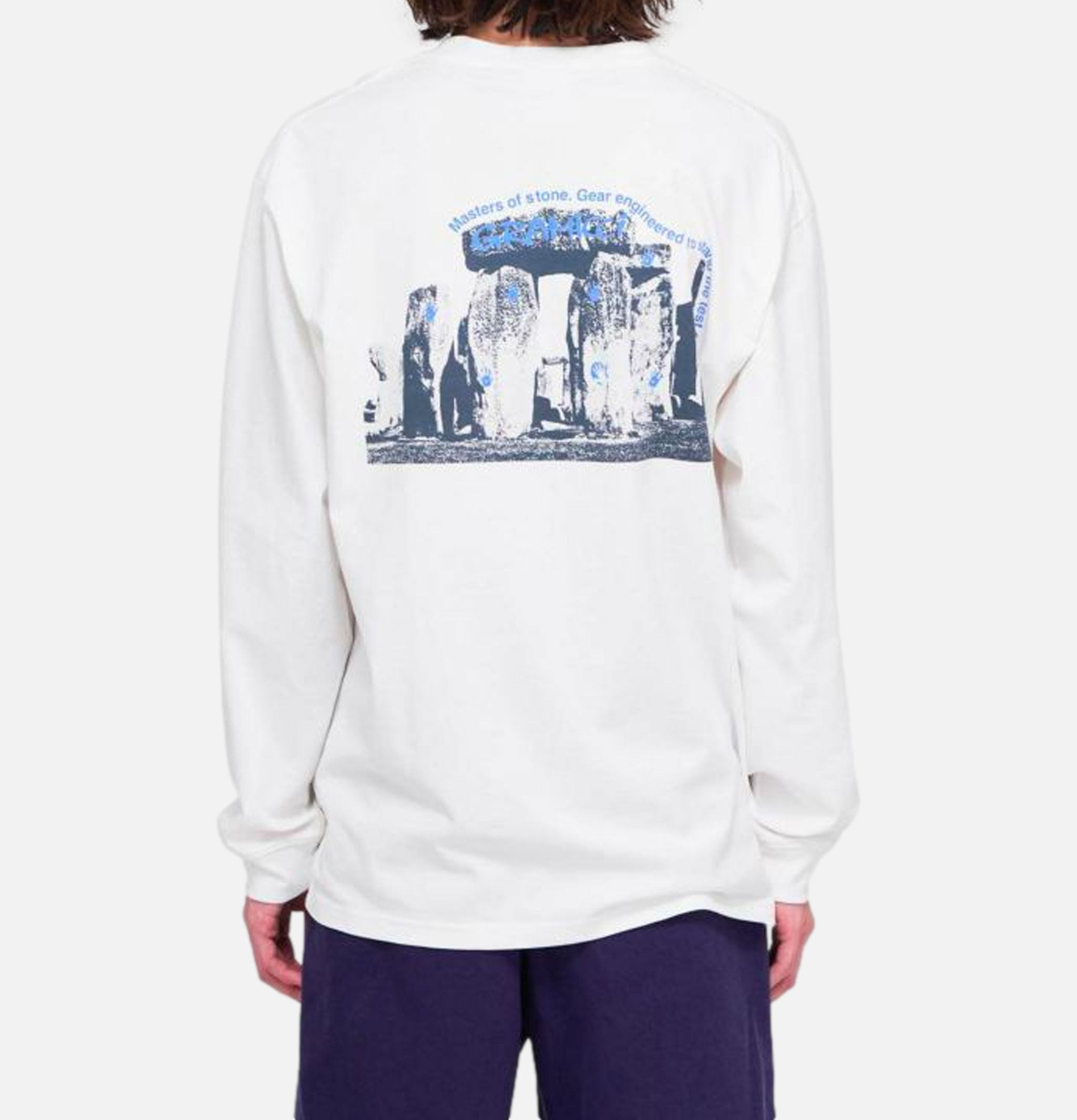Gramicci Stonehenge Tee LS White