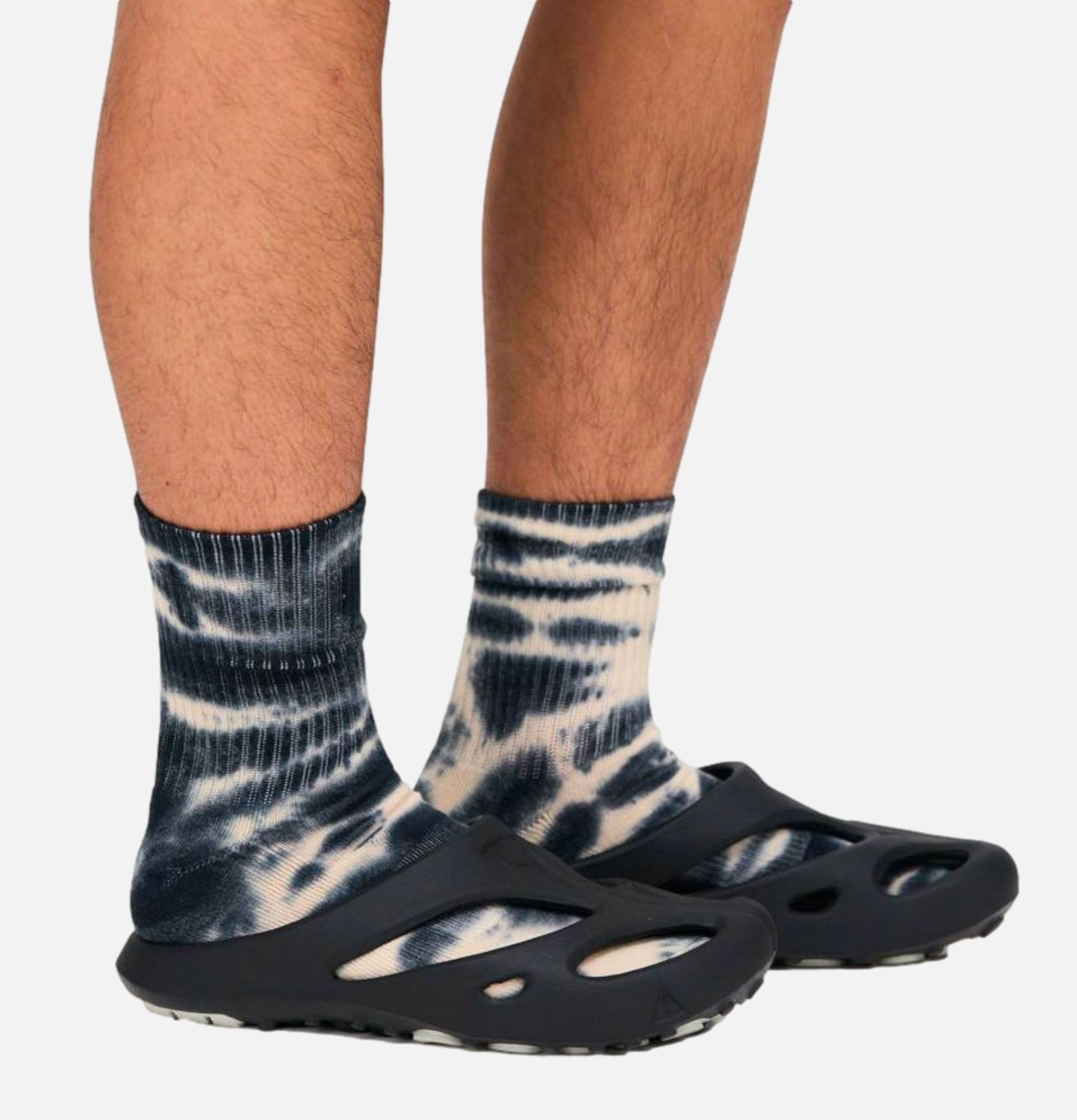 Chaussettes Gramicci Tie-Dye Crew Noir