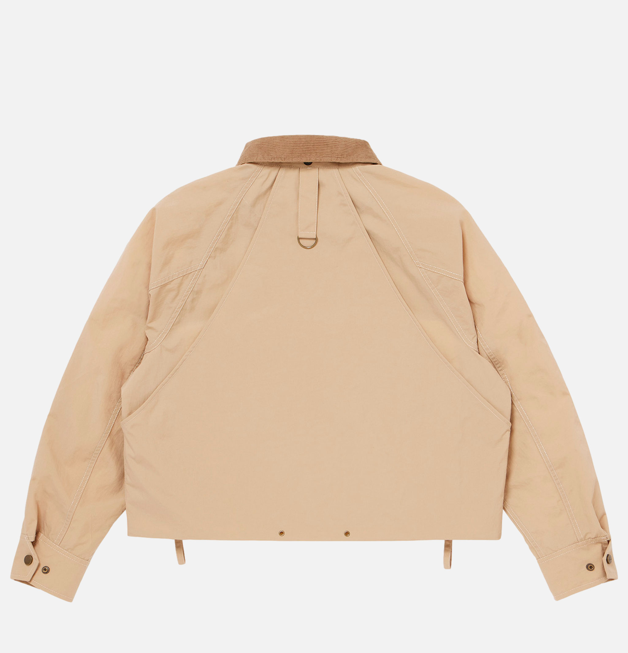 Woolrich Recycle Nylon Oxford Jacket Beige