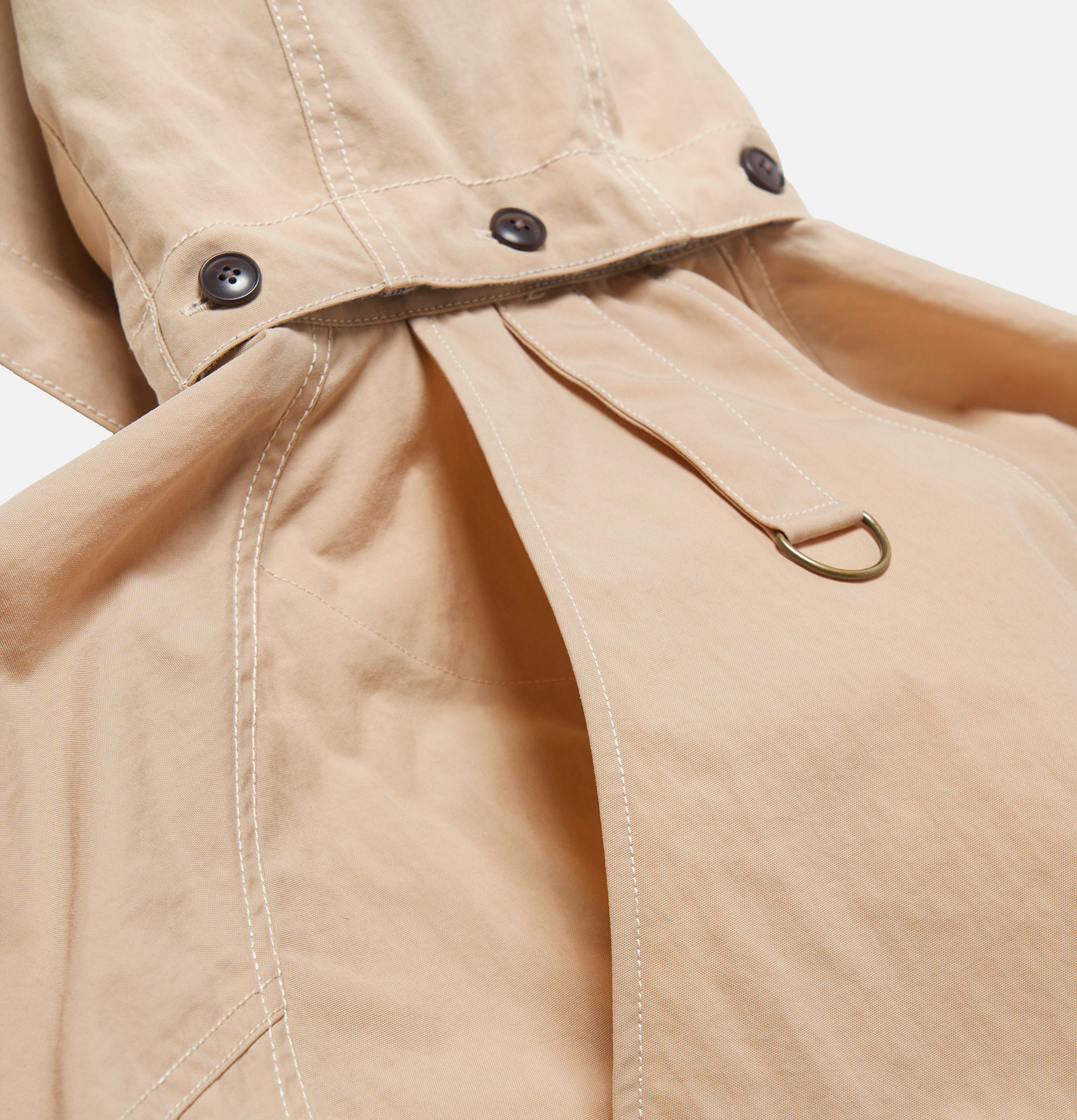 Woolrich Recycle Nylon Oxford Jacket Beige