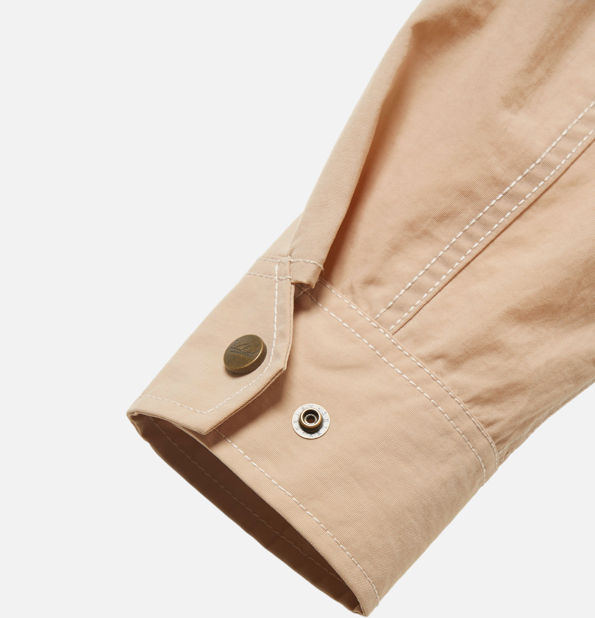 Woolrich Recycle Nylon Oxford Jacket Beige