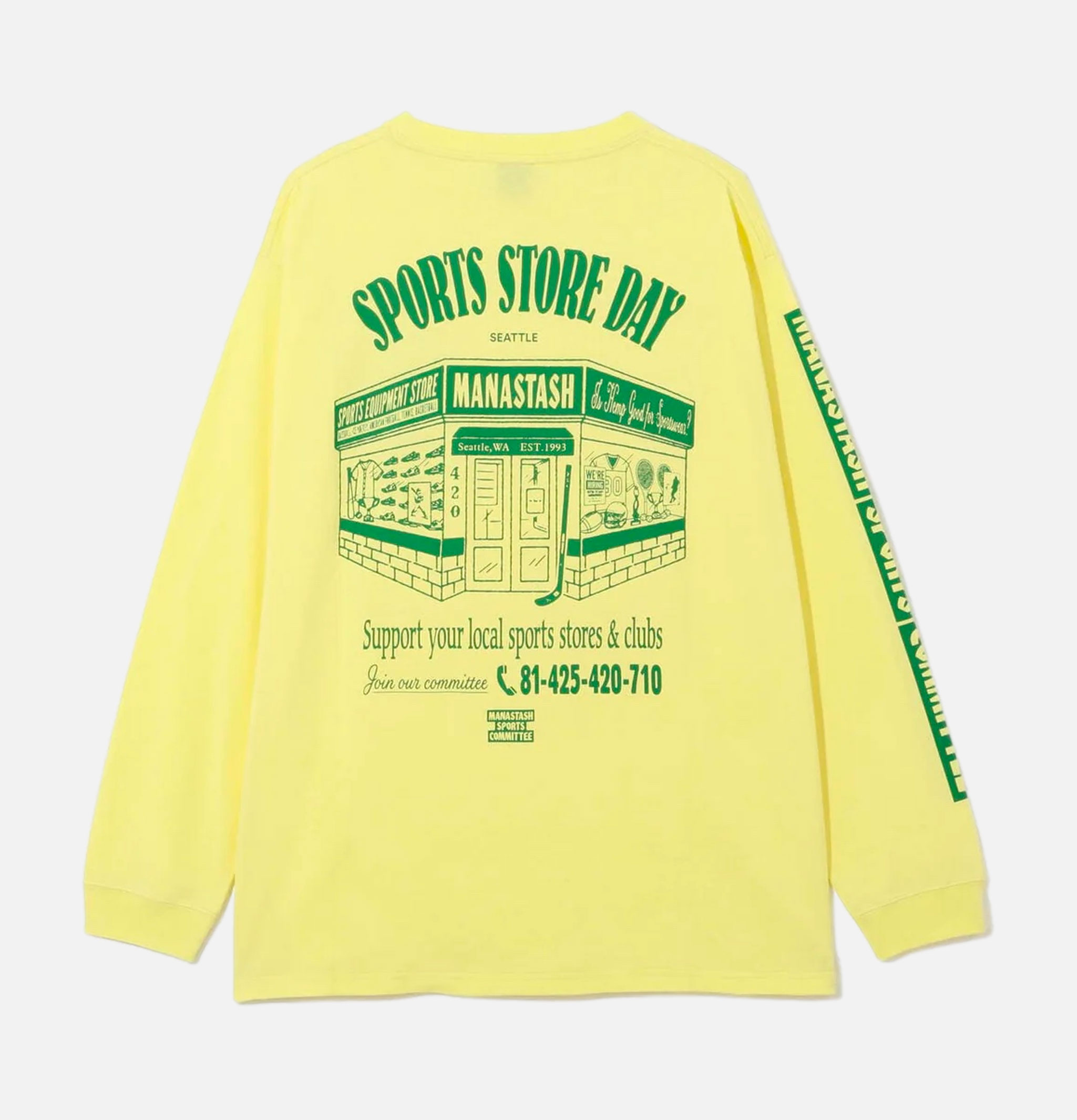 Manastash Citee Tee Ssd Lemon