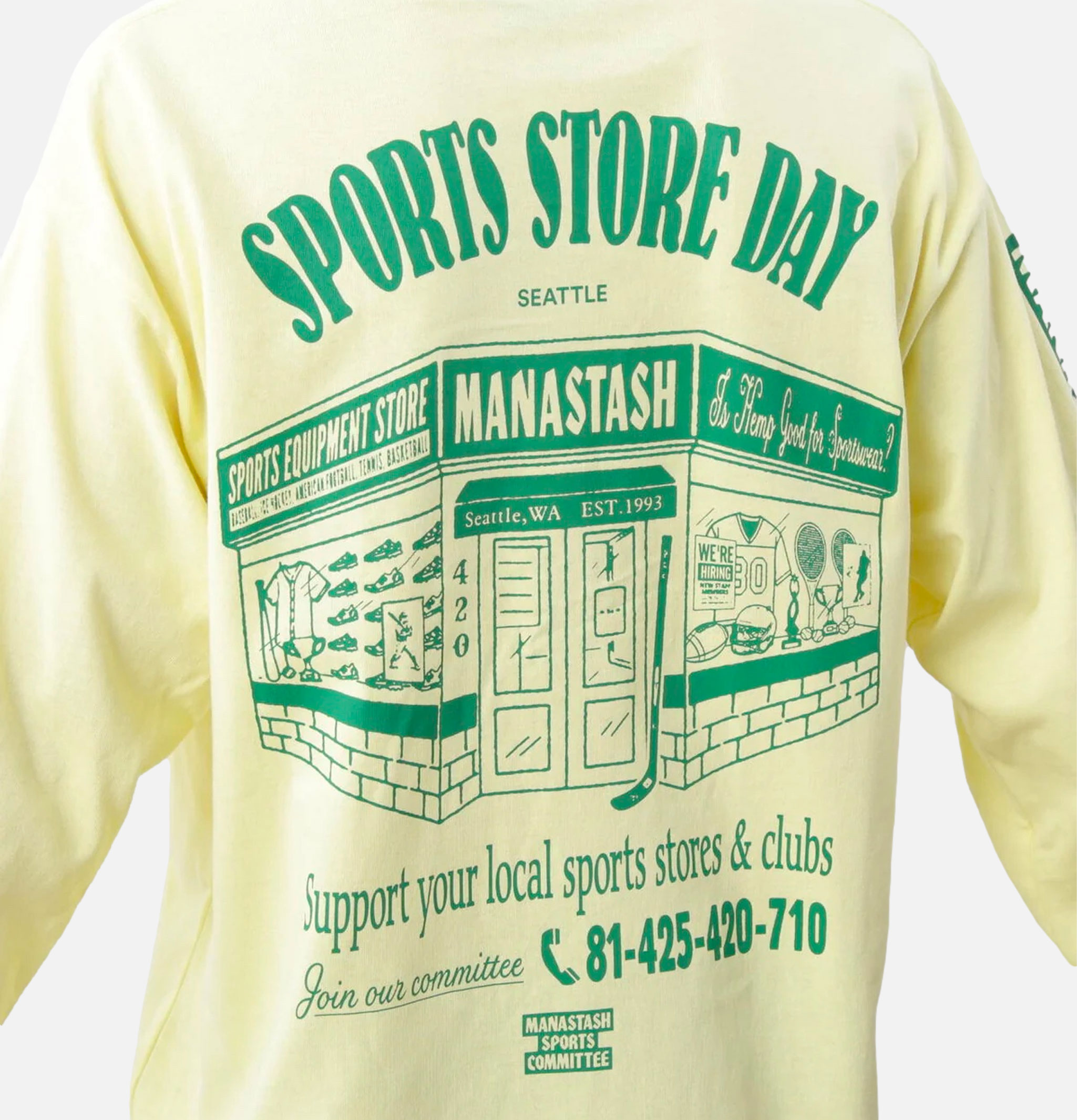 Manastash Citee Tee Ssd Lemon