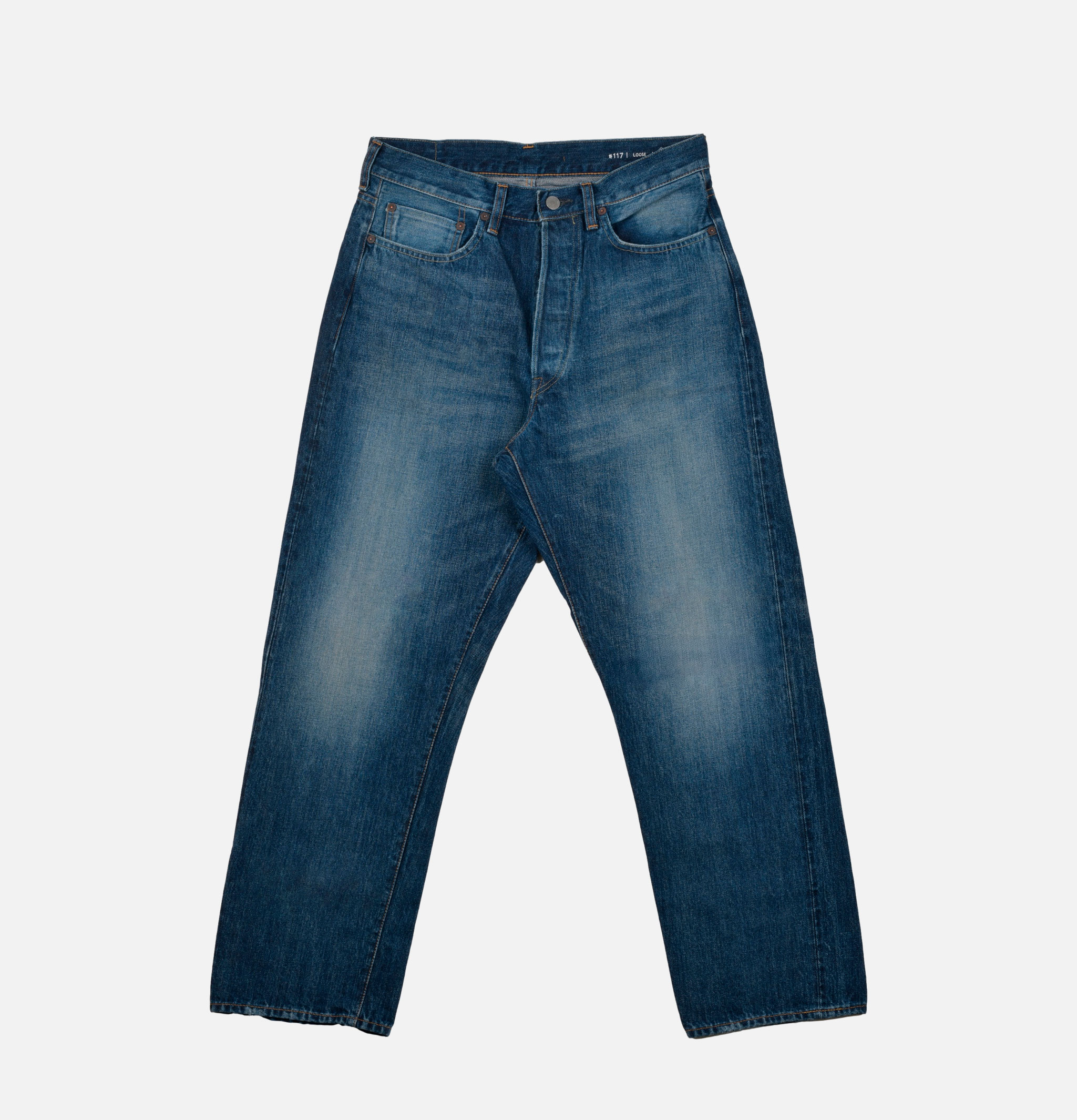 Ordinary Fits Jeans Type Loose Used Blue