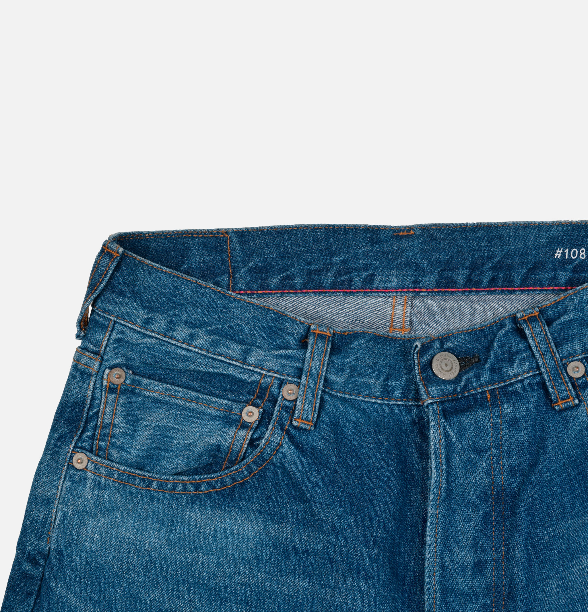 Ordinary Fits Loose Ankle Denim Used Blue