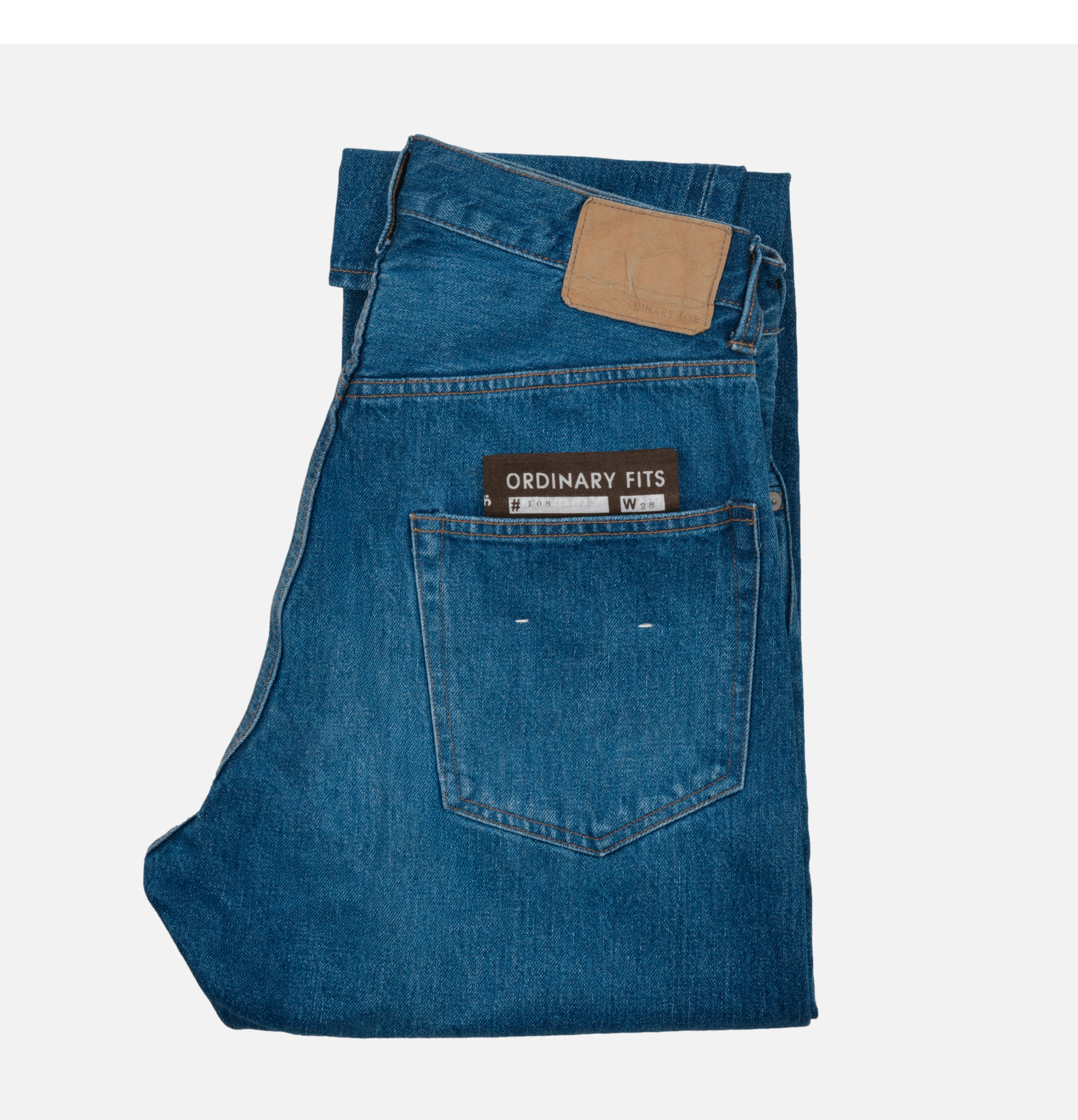 Ordinary Fits Loose Ankle Denim Used Blue