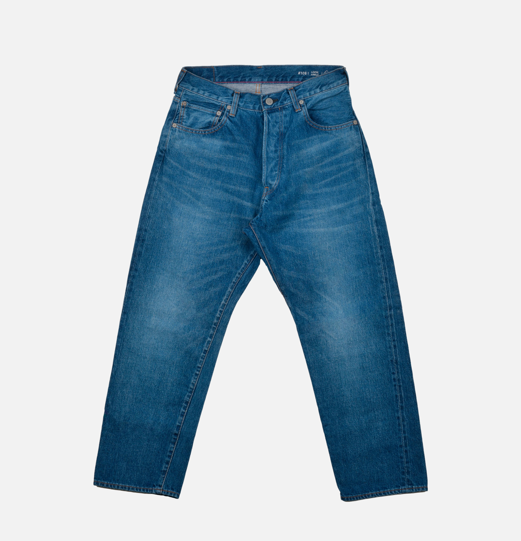 Ordinary Fits Loose Ankle Denim Used Blue