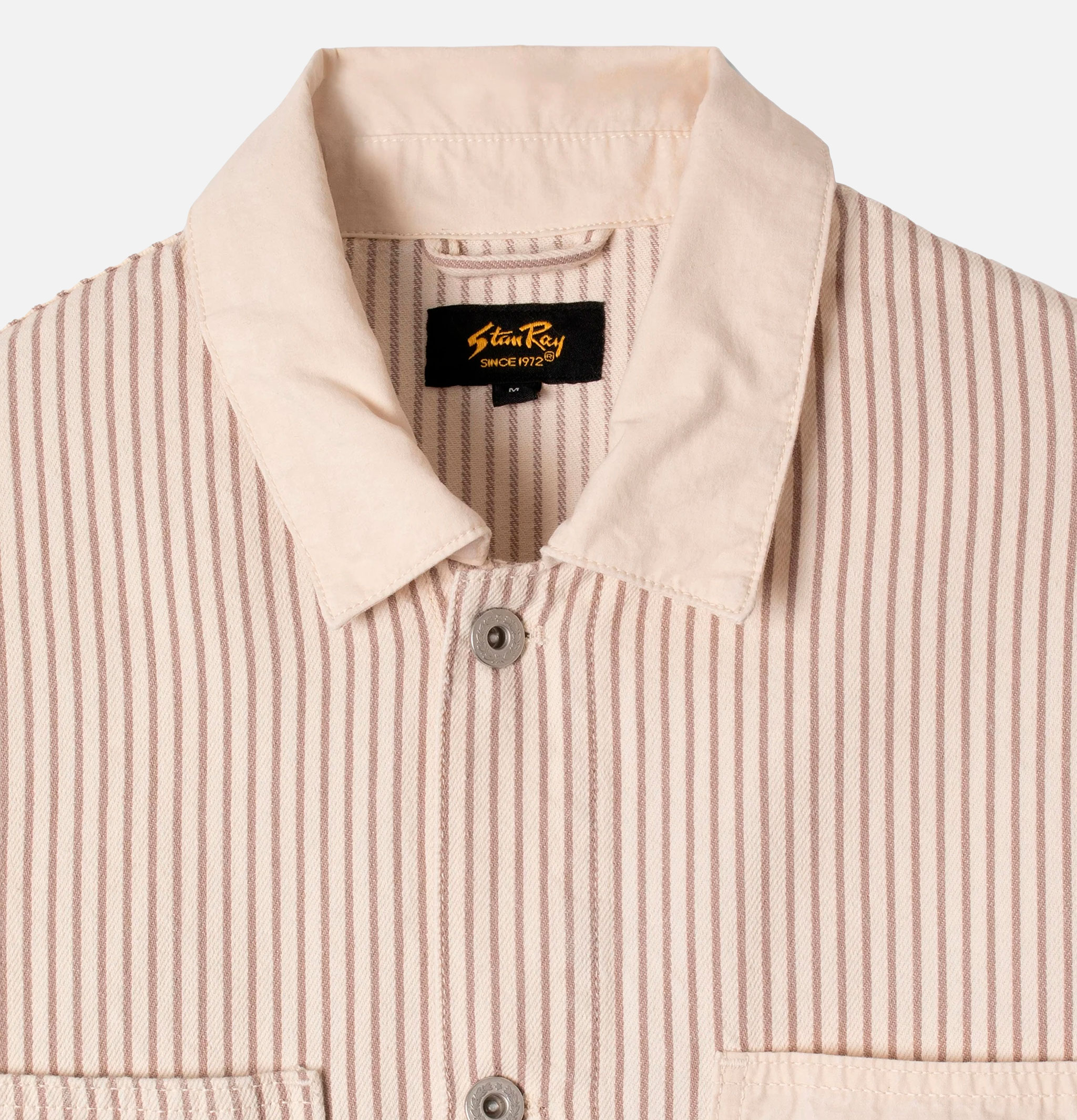 Stan Ray Coverall Jacket Hickory Mix