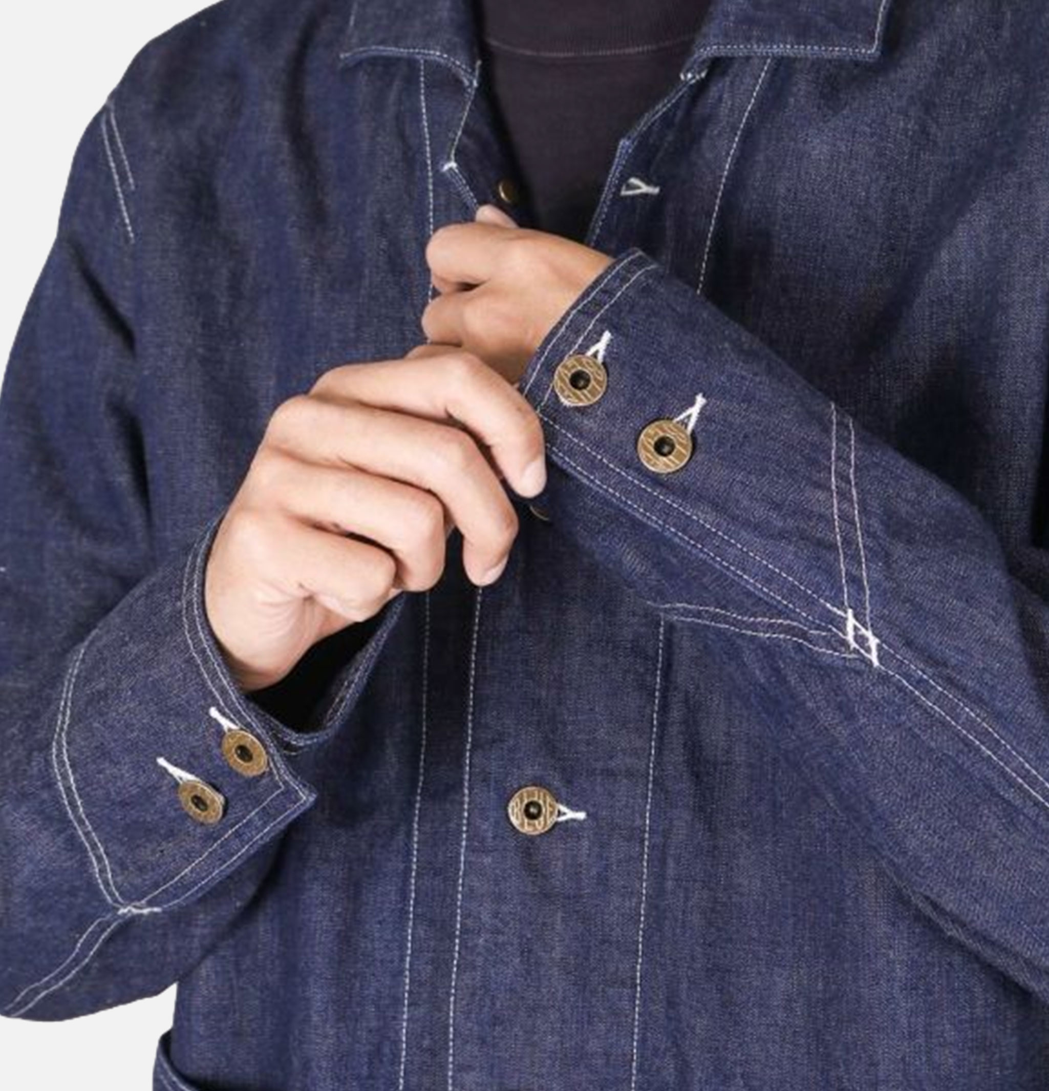 Japan Blue Jeans 10 Oz Military Denim Sack Coat