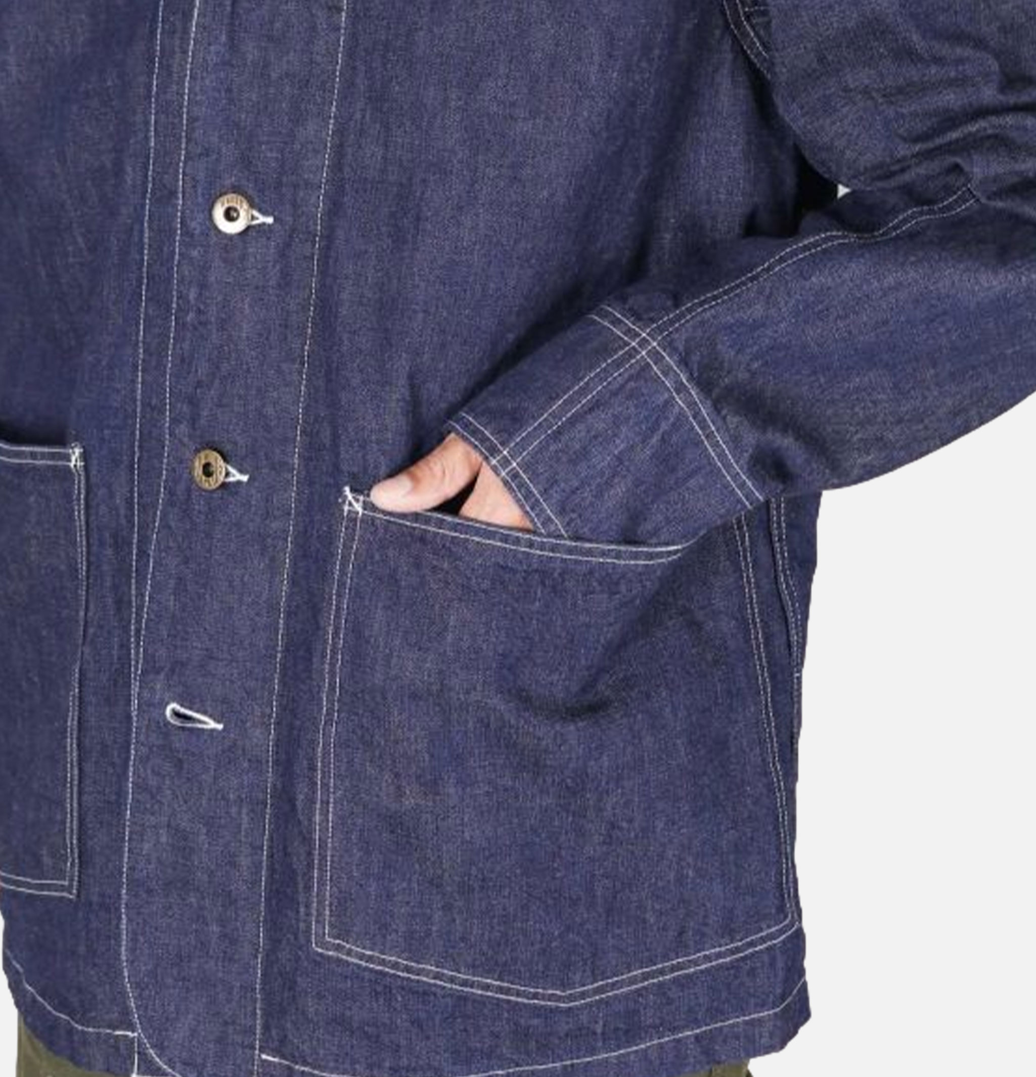 Japan Blue Jeans 10 Oz Military Denim Sack Coat