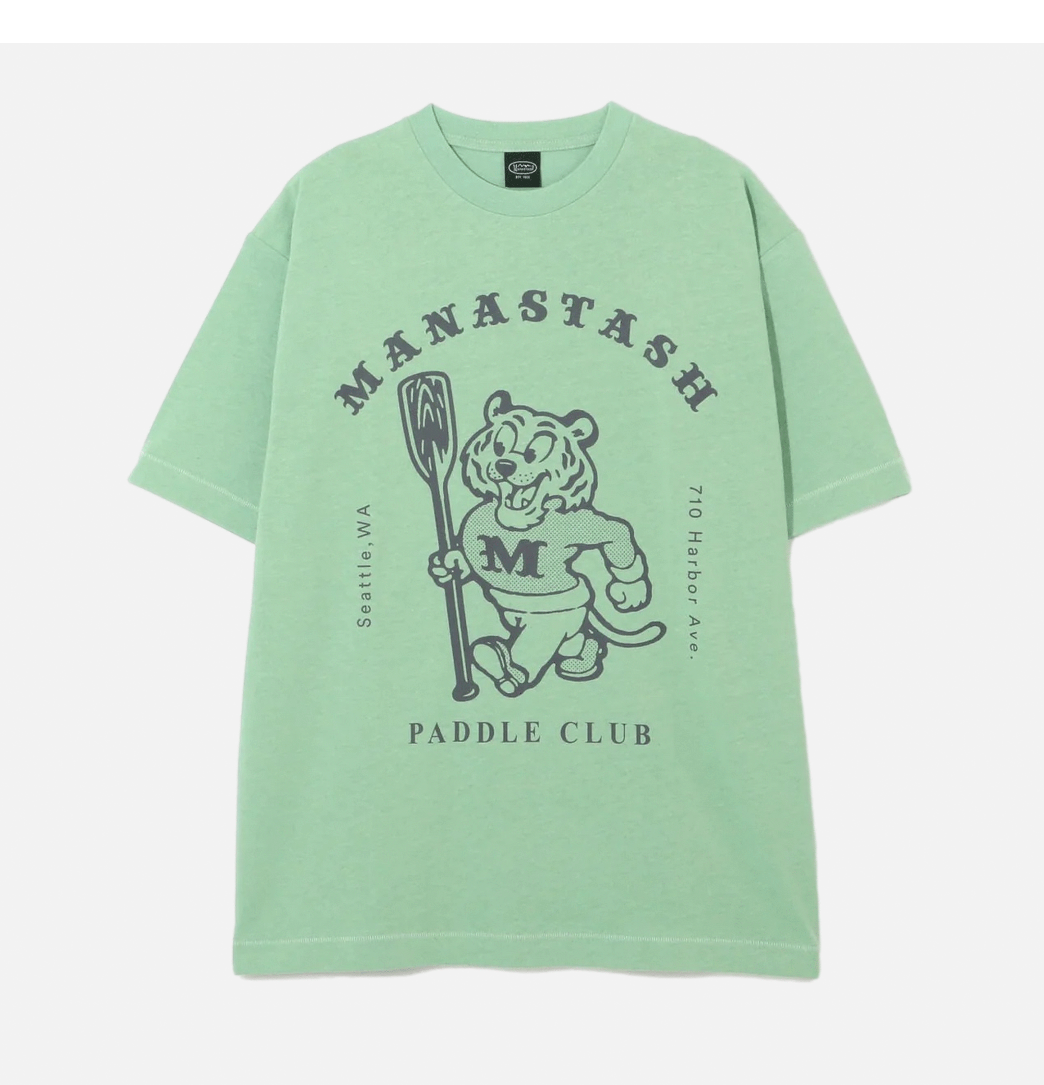 Deus Hemp Tee Mpc Light Green