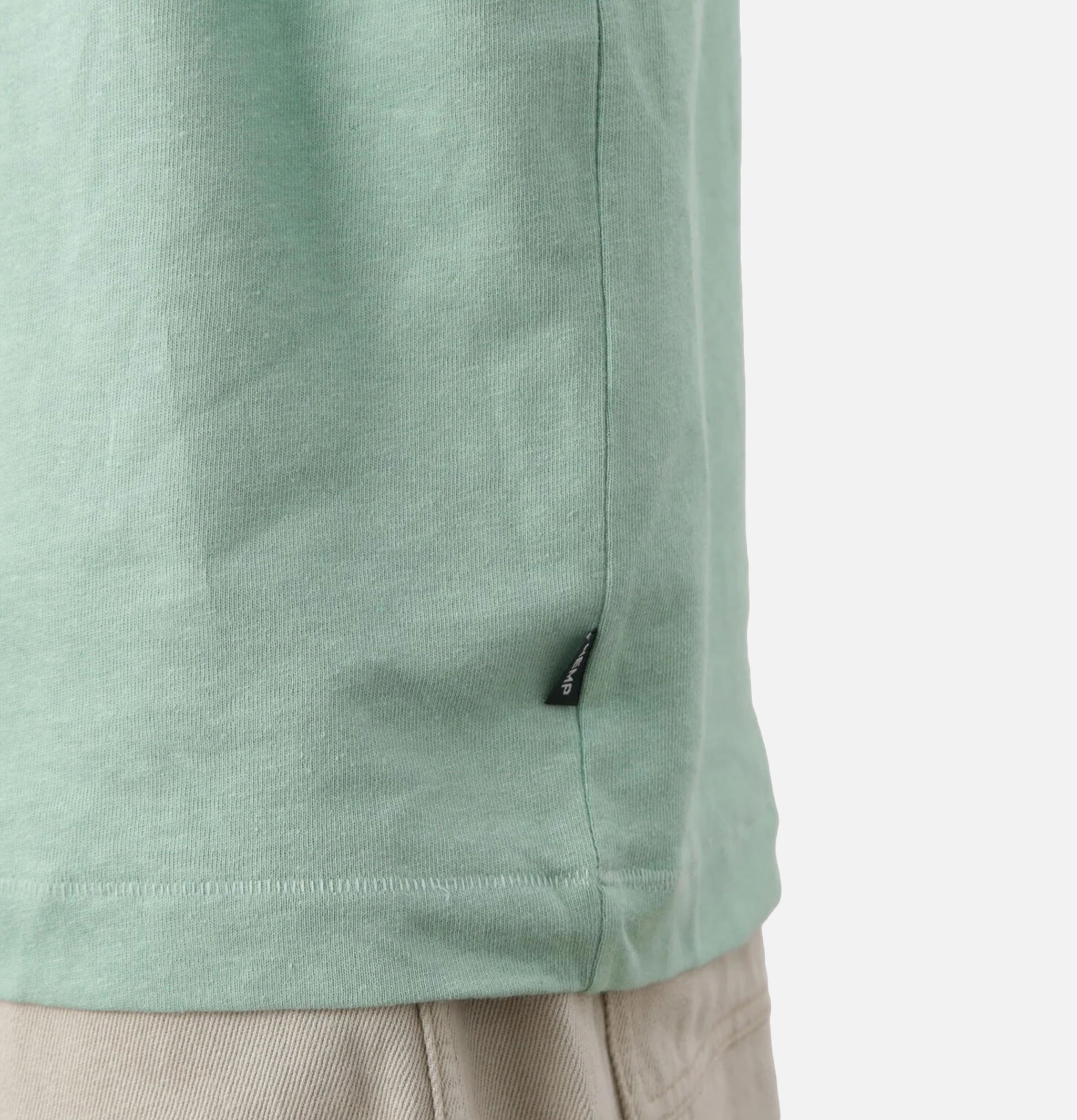 Deus Hemp Tee Mpc Light Green