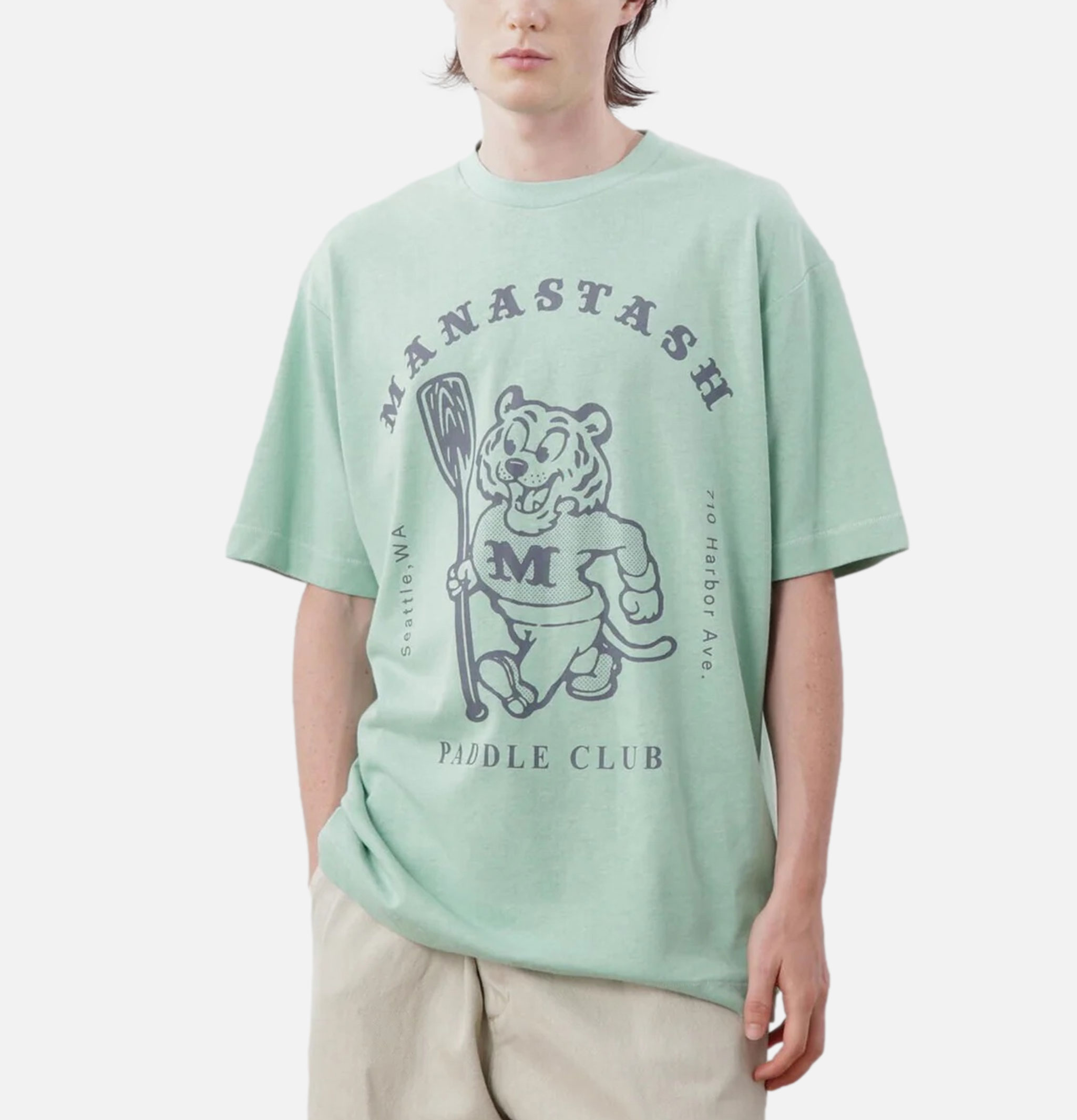 Deus Hemp Tee Mpc Light Green