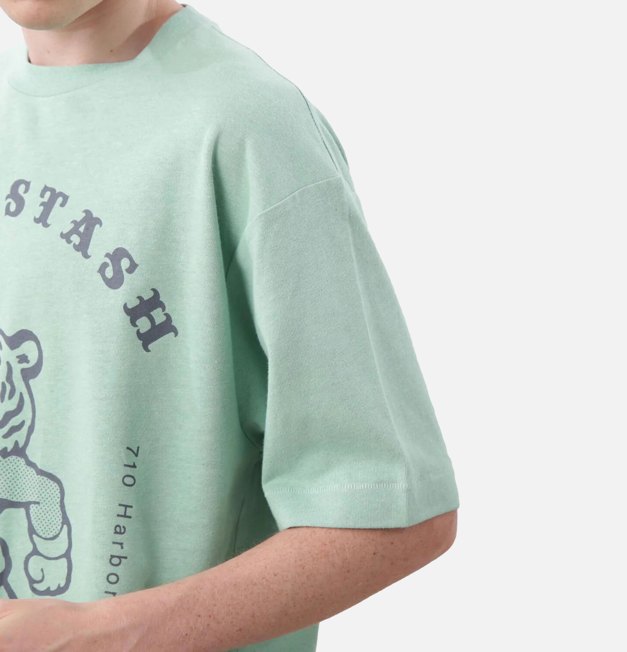 Deus Hemp Tee Mpc Light Green