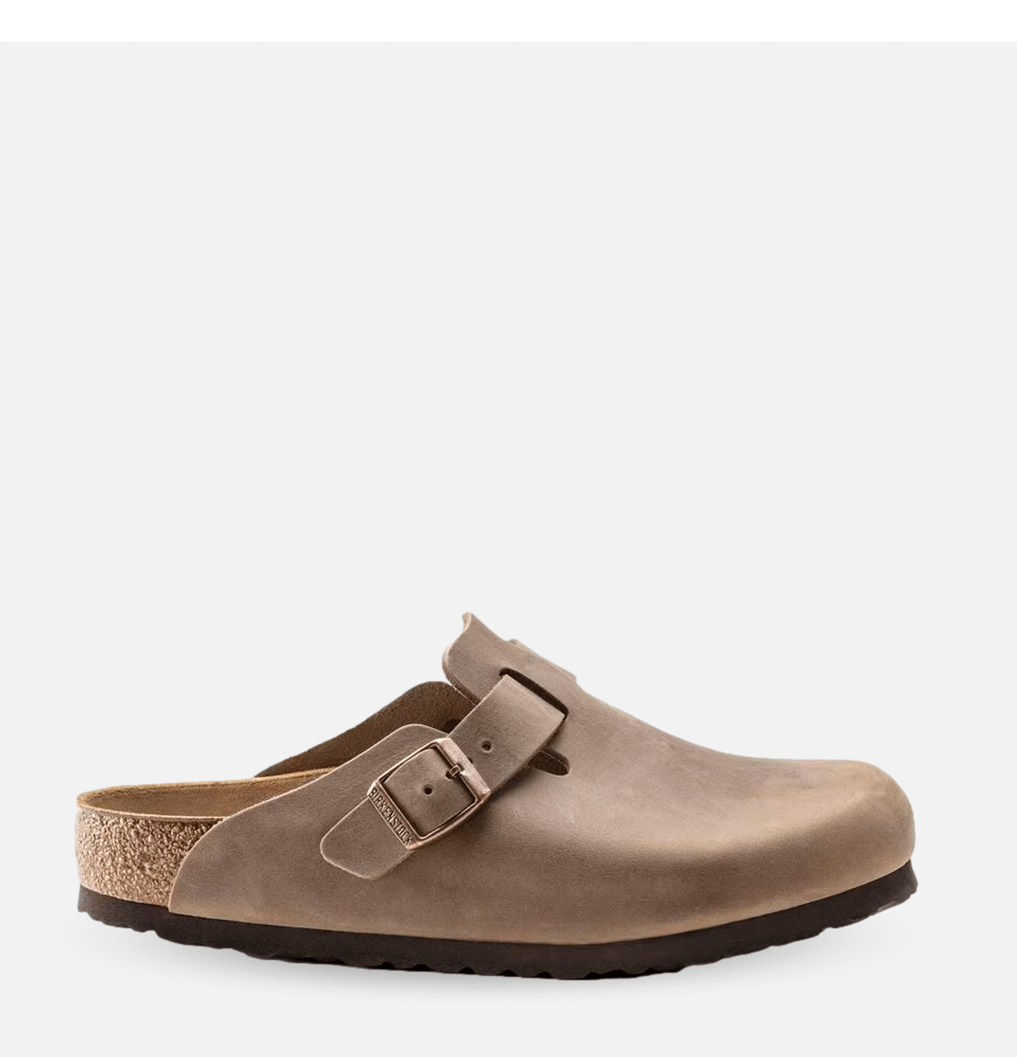 Birkenstock Boston Regular Oiled Leather Tobacco Soft Footbed