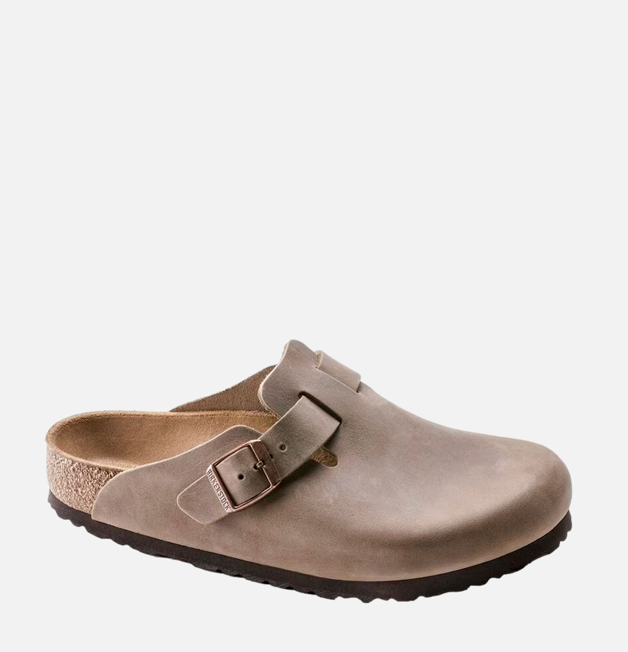 Birkenstock Boston Regular Oiled Leather Tobacco Soft Footbed
