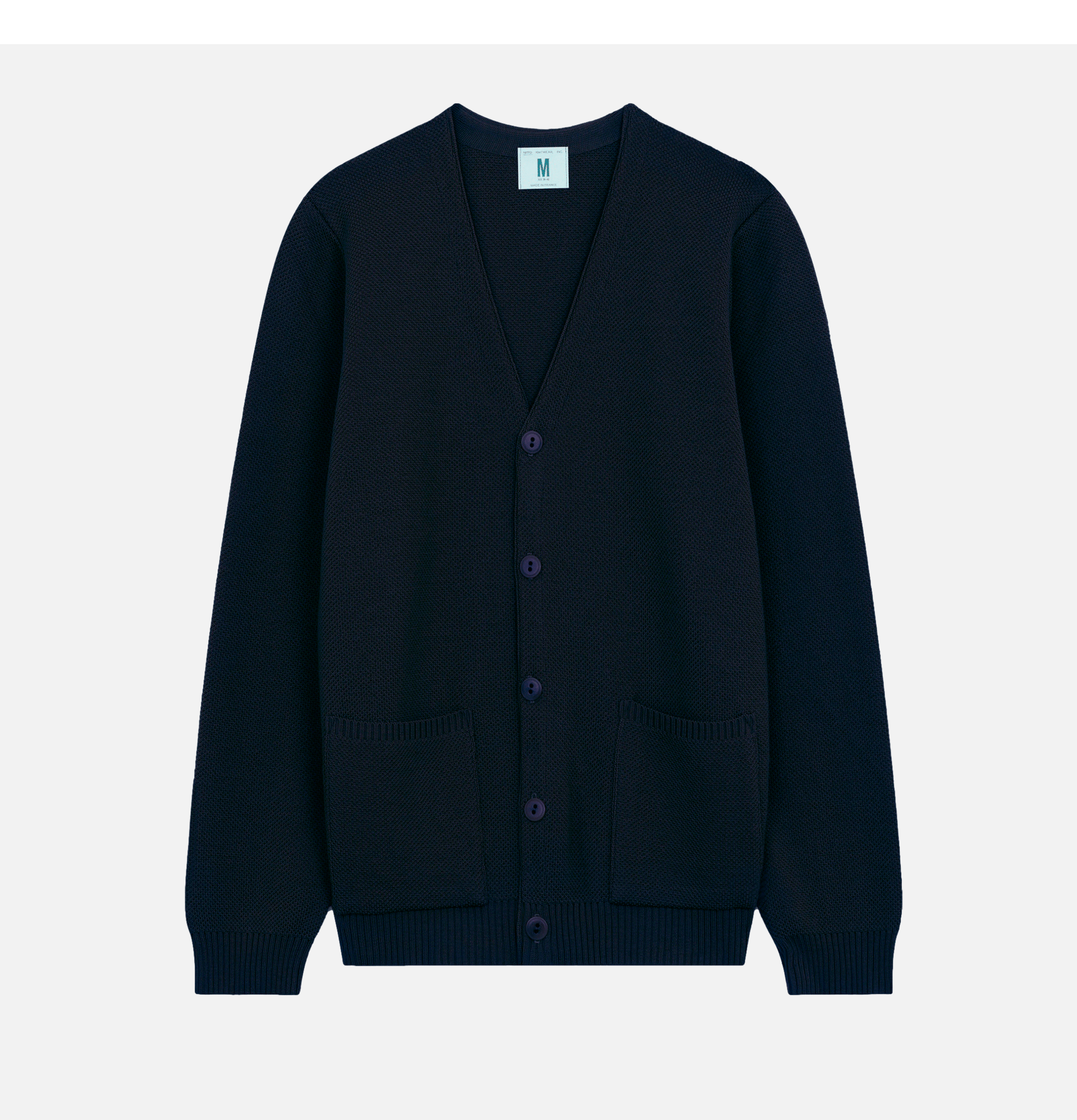 Nitto Knitwear Gilet en laine Youri Navy
