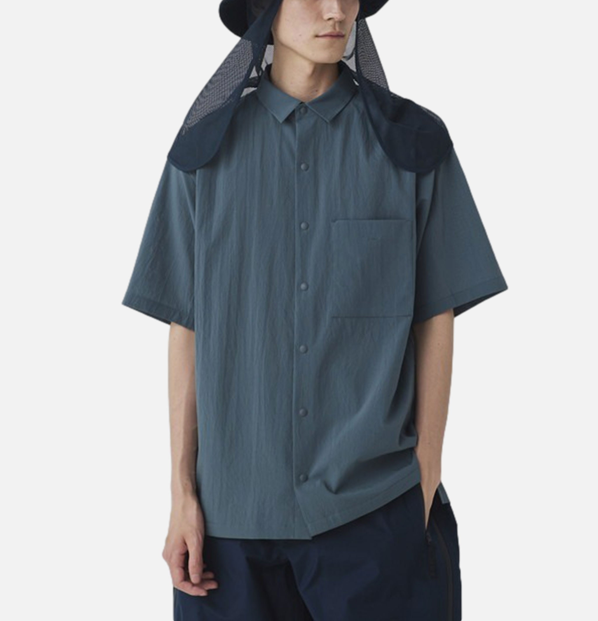 Snow Peak Shirt Breathable Quick Dry Blue