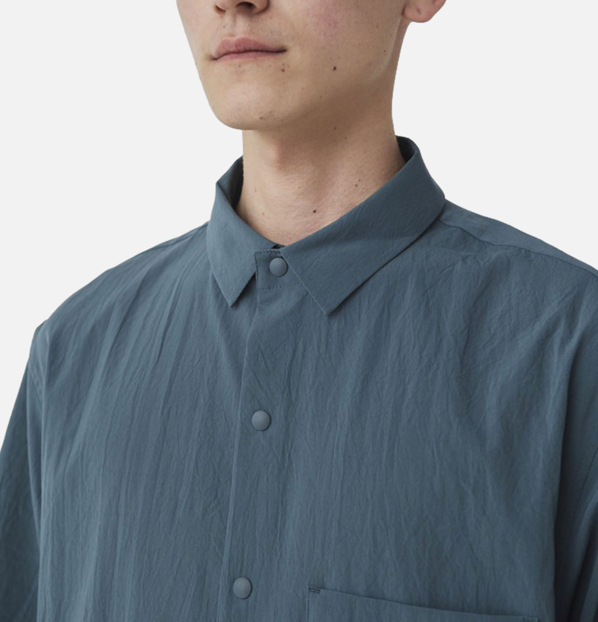 Snow Peak Shirt Breathable Quick Dry Blue