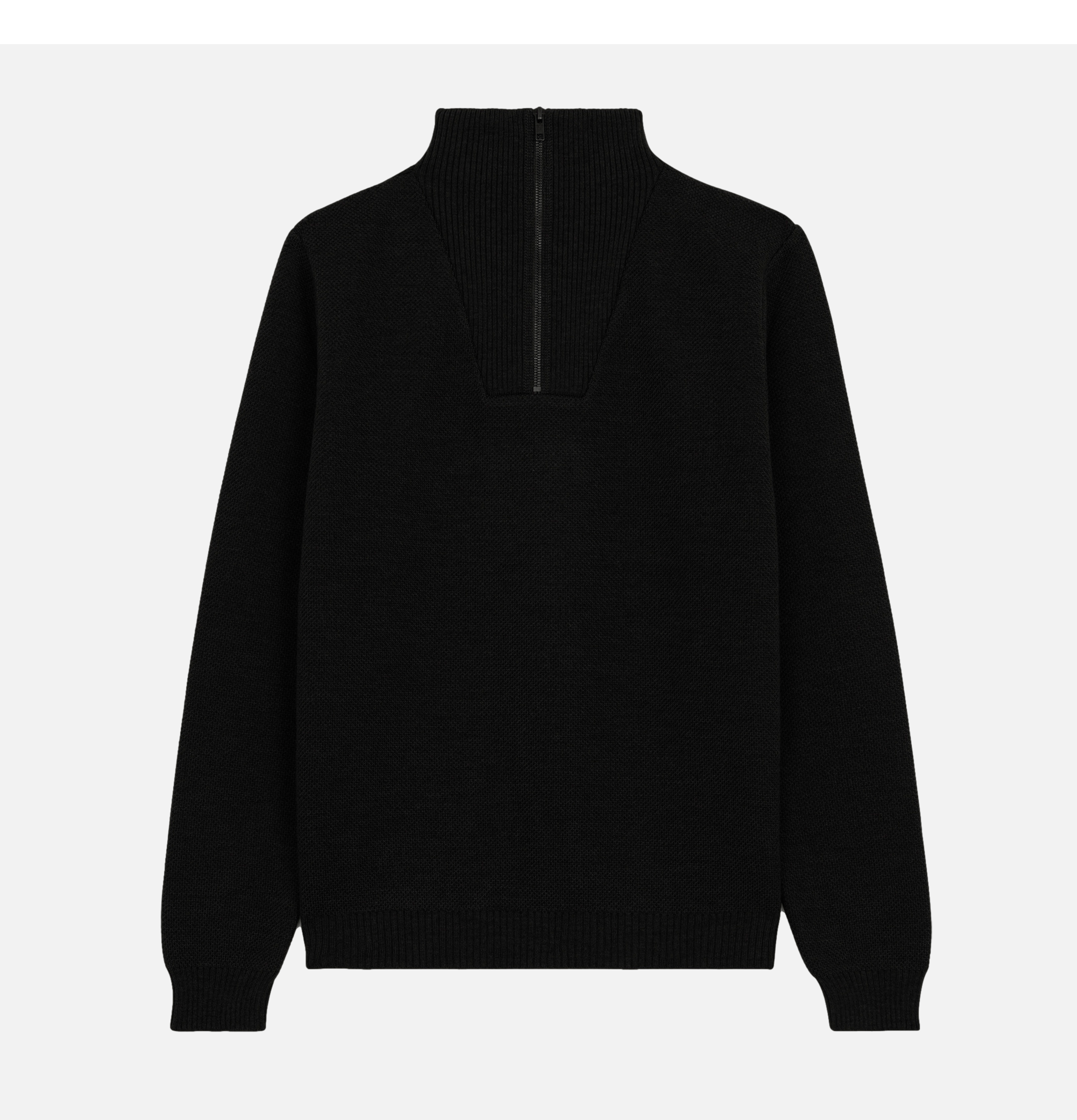 Nitto Knitwear Pull Youri Camionneur Noir