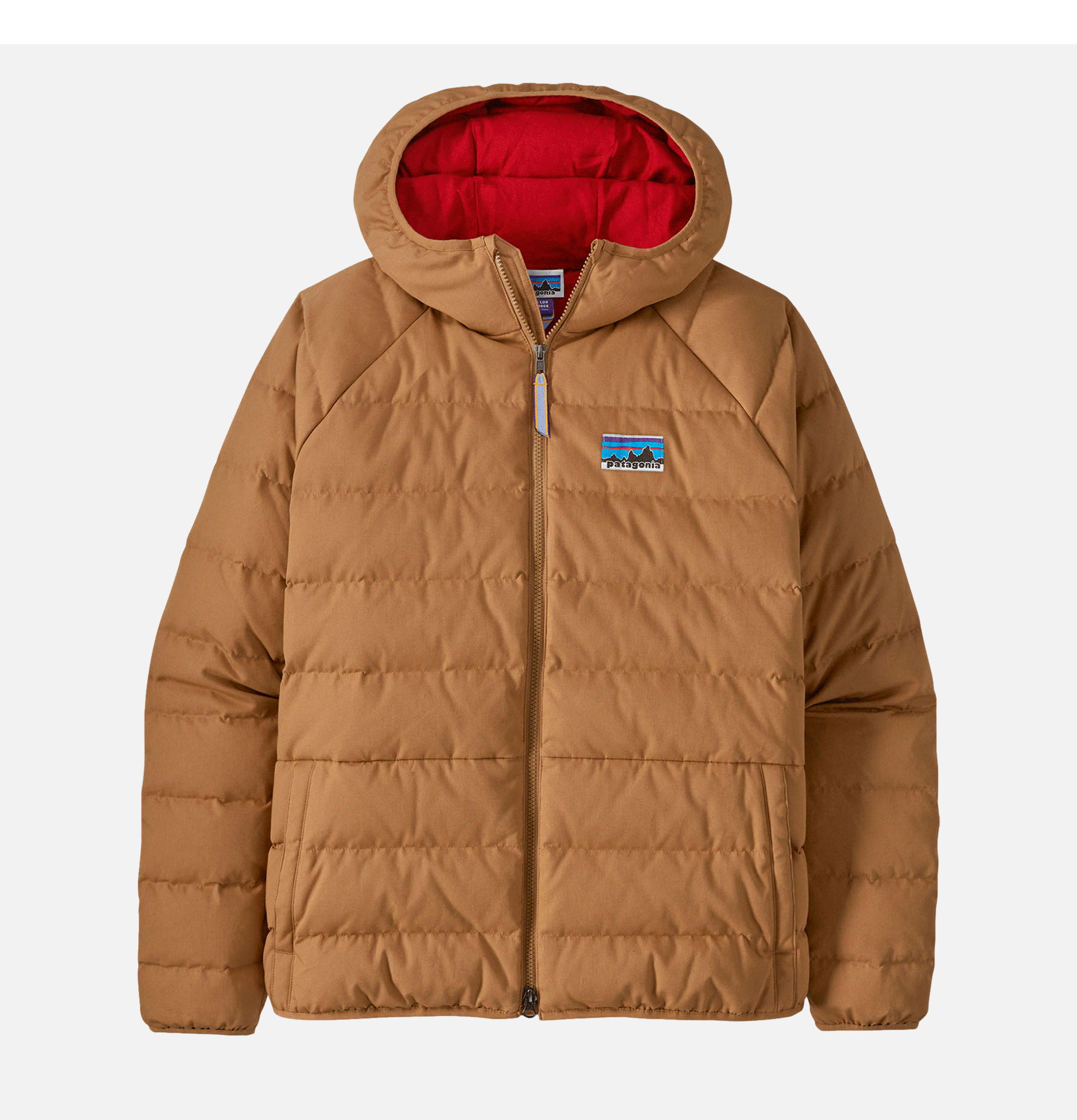Patagonia Cotton Down Jacket Grayling Brown