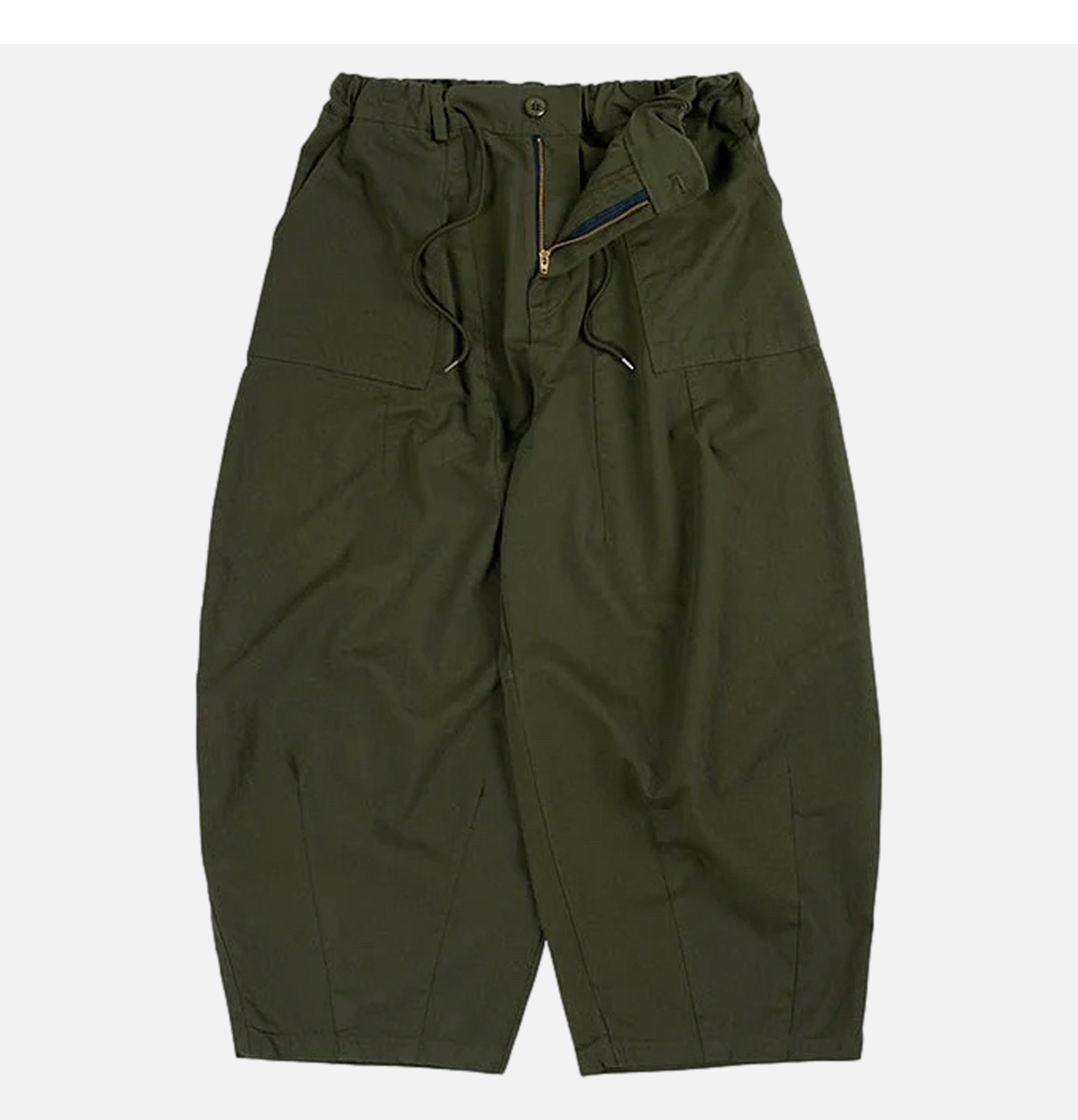 Frizmworks - Balloon Wide Pants Olive