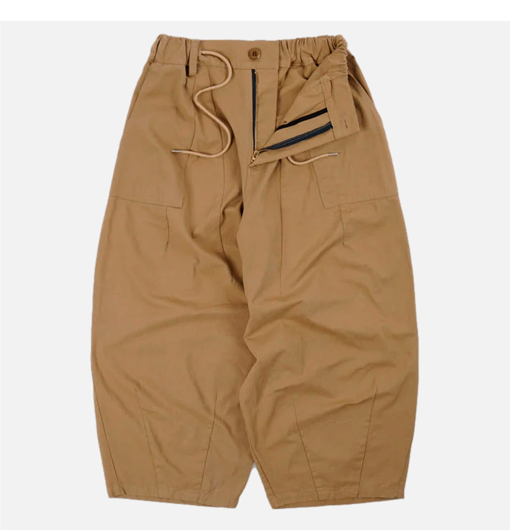 Frizmworks - Balloon Wide Pants Beige