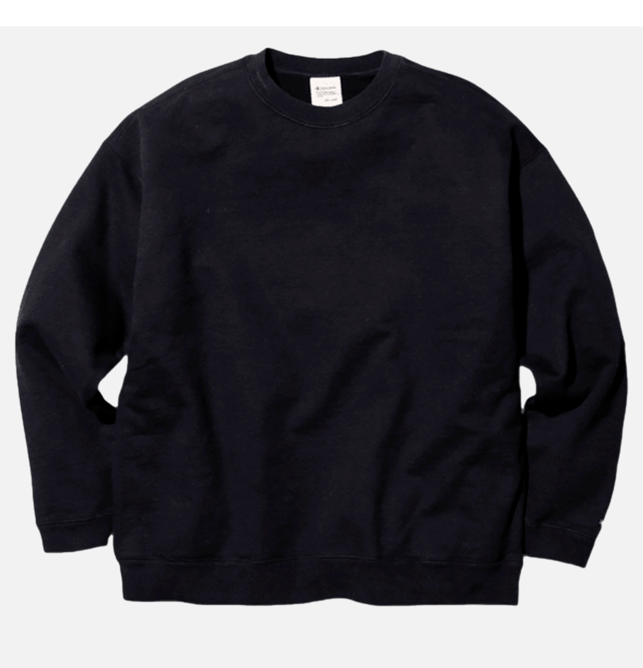 Snow Peak Sweat Recycled Cotton Black