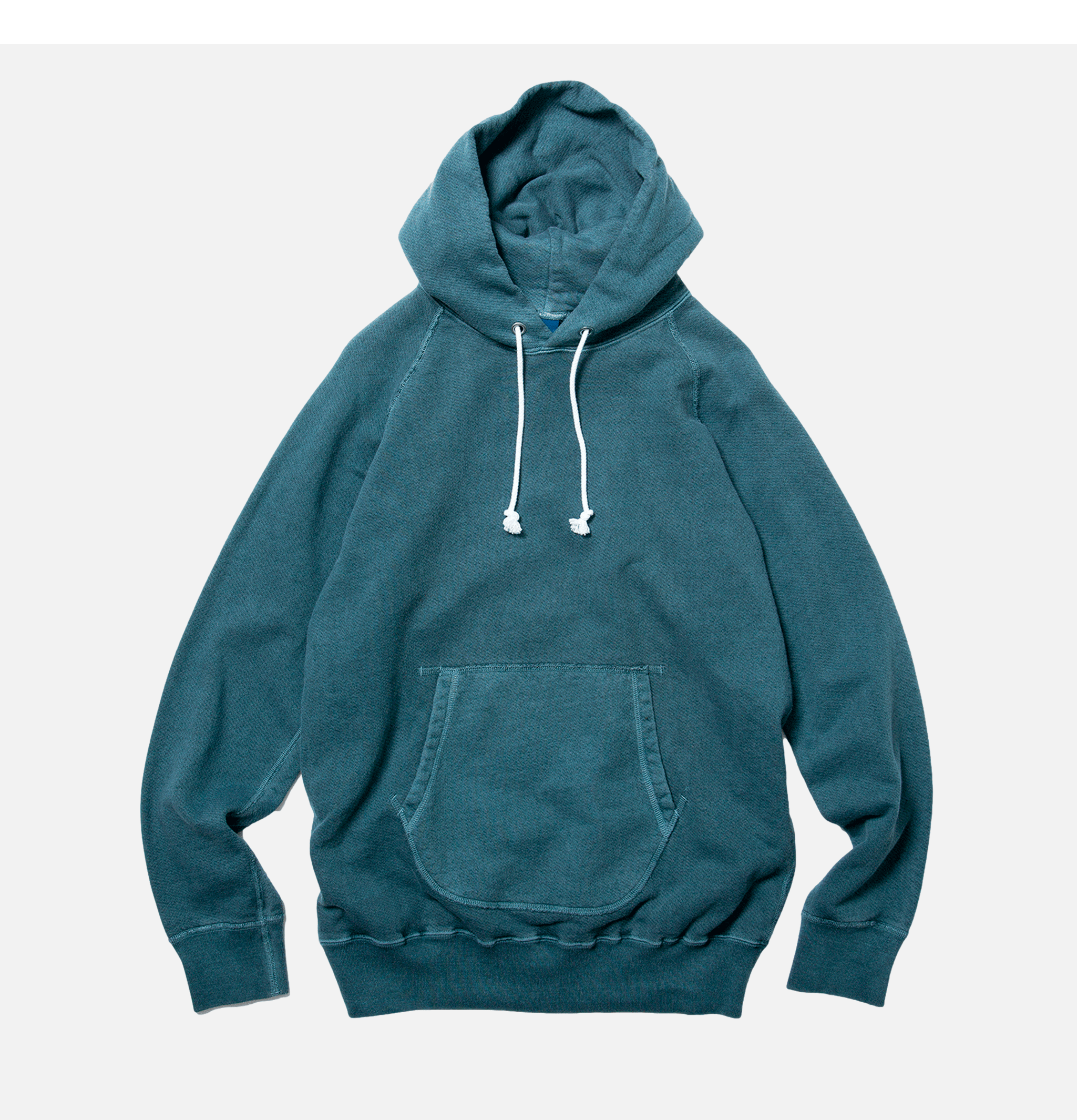 Good On Japan Pullover Hooded Sweat Pigment Dyed Slate