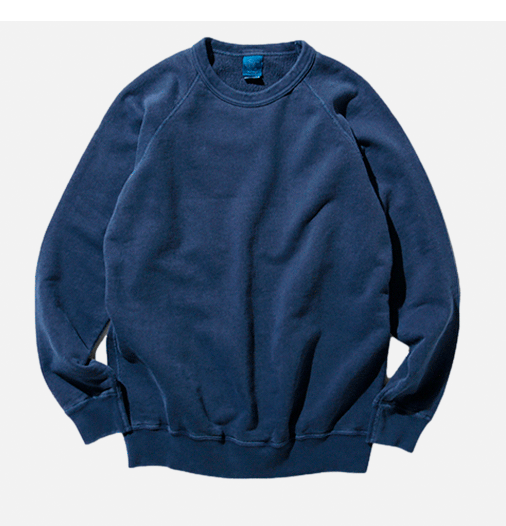 Good On Japan Raglan Crew Sweat P-Navy