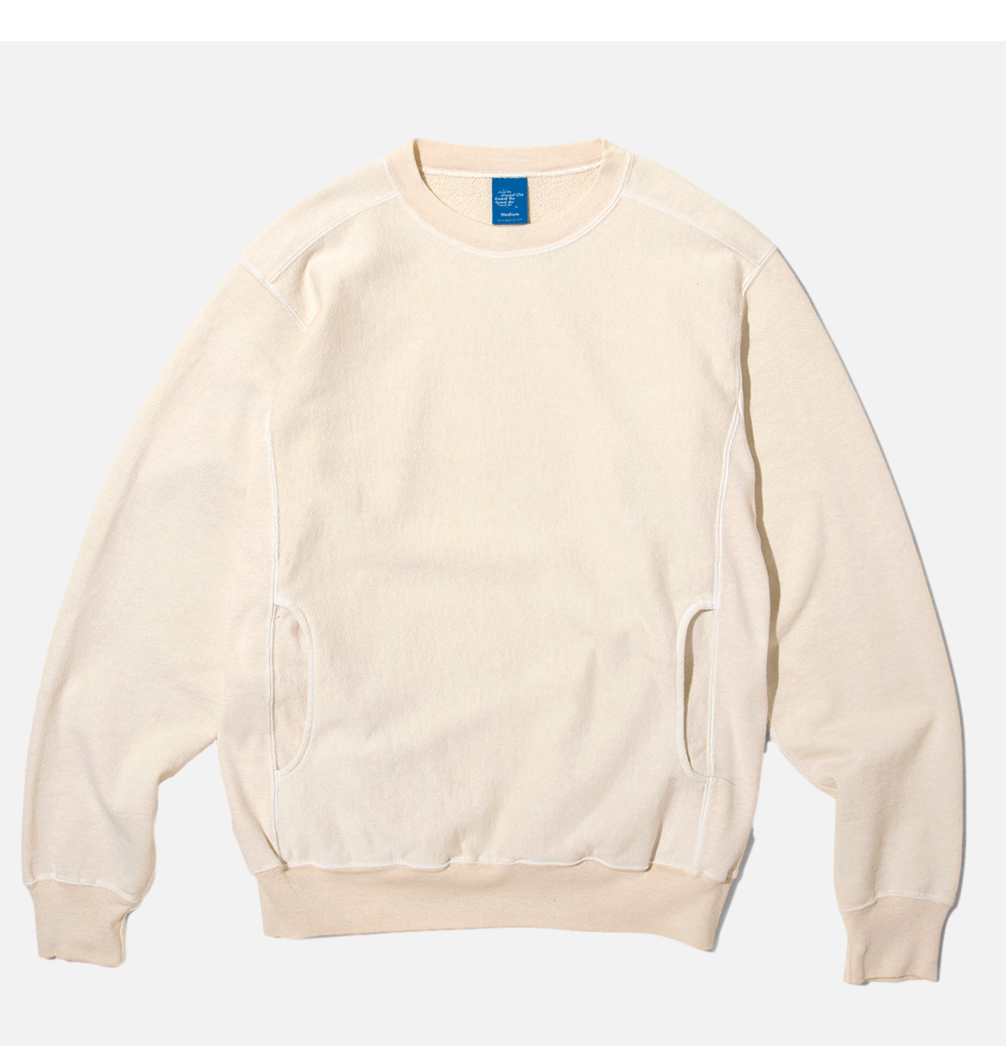 Good On Japan Sweat Heavy Crew Natural.