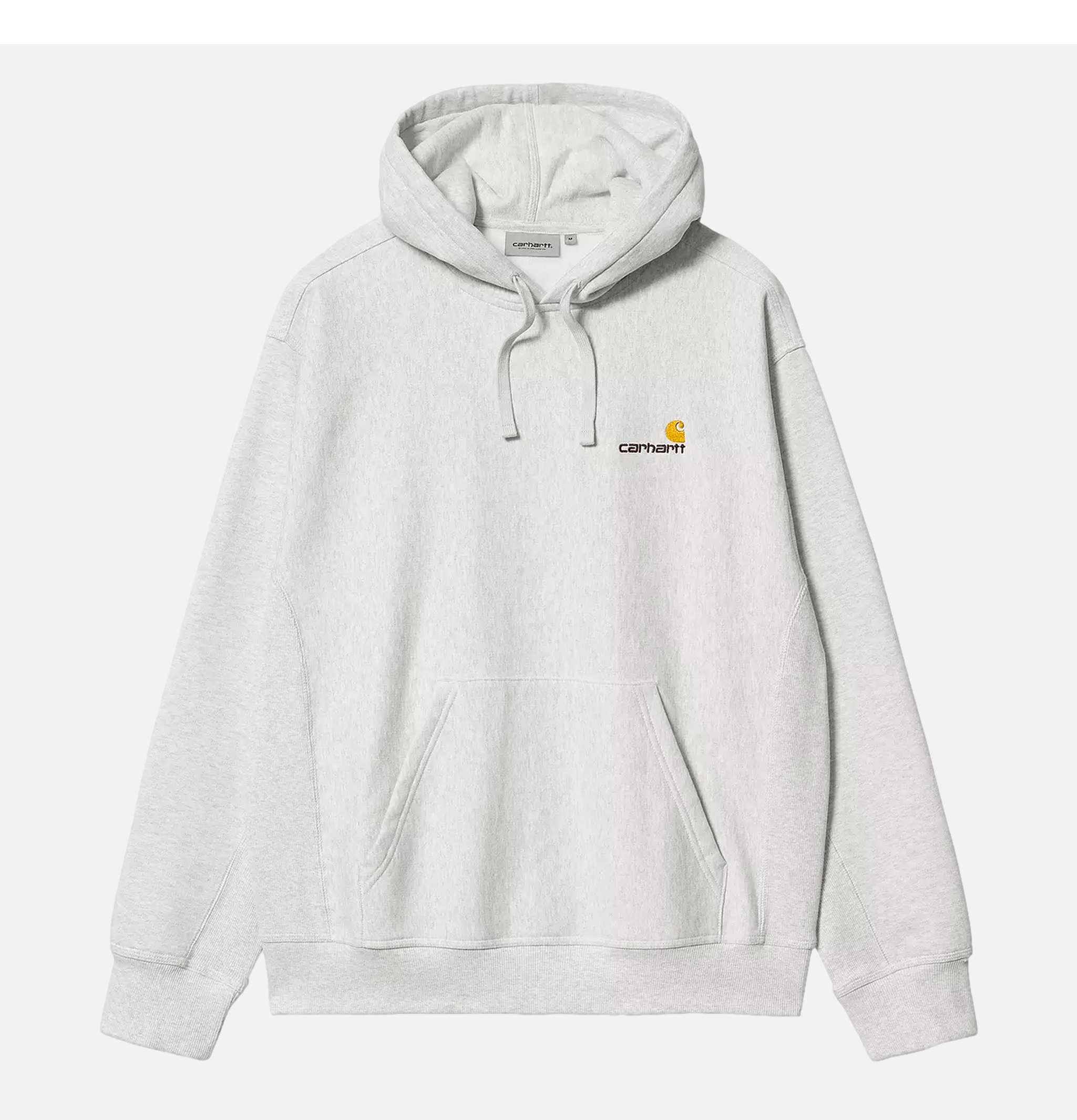 Carhartt WIP American Script Hoodie Ash Loose fit